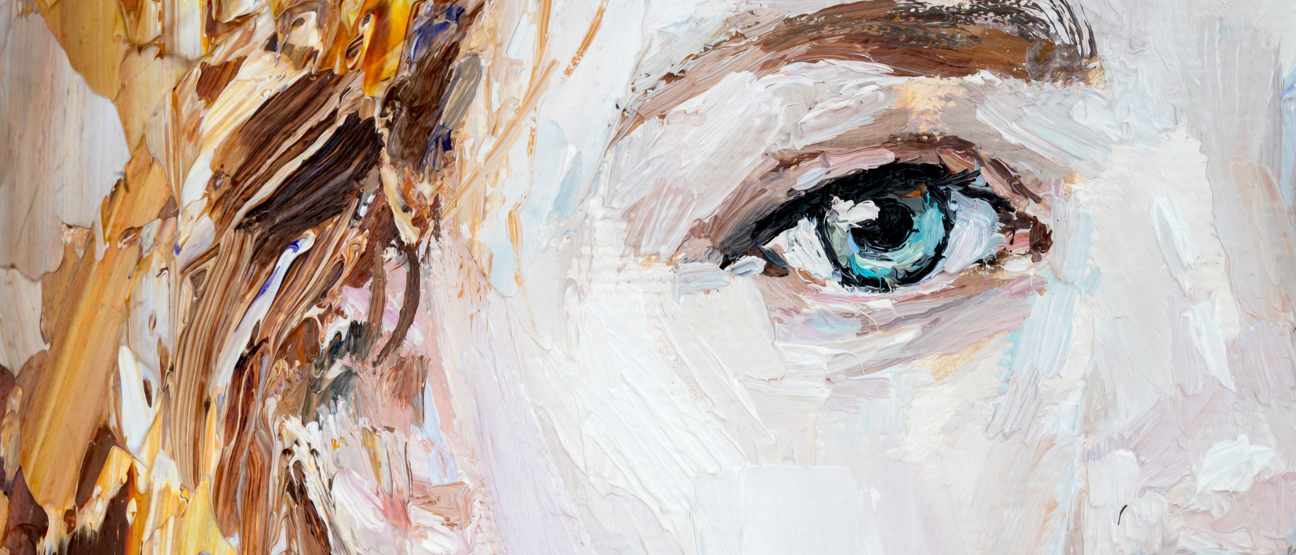 Große Wandbilder-Atemberaubendes Ölgemälde mit expressionistischer Stilart