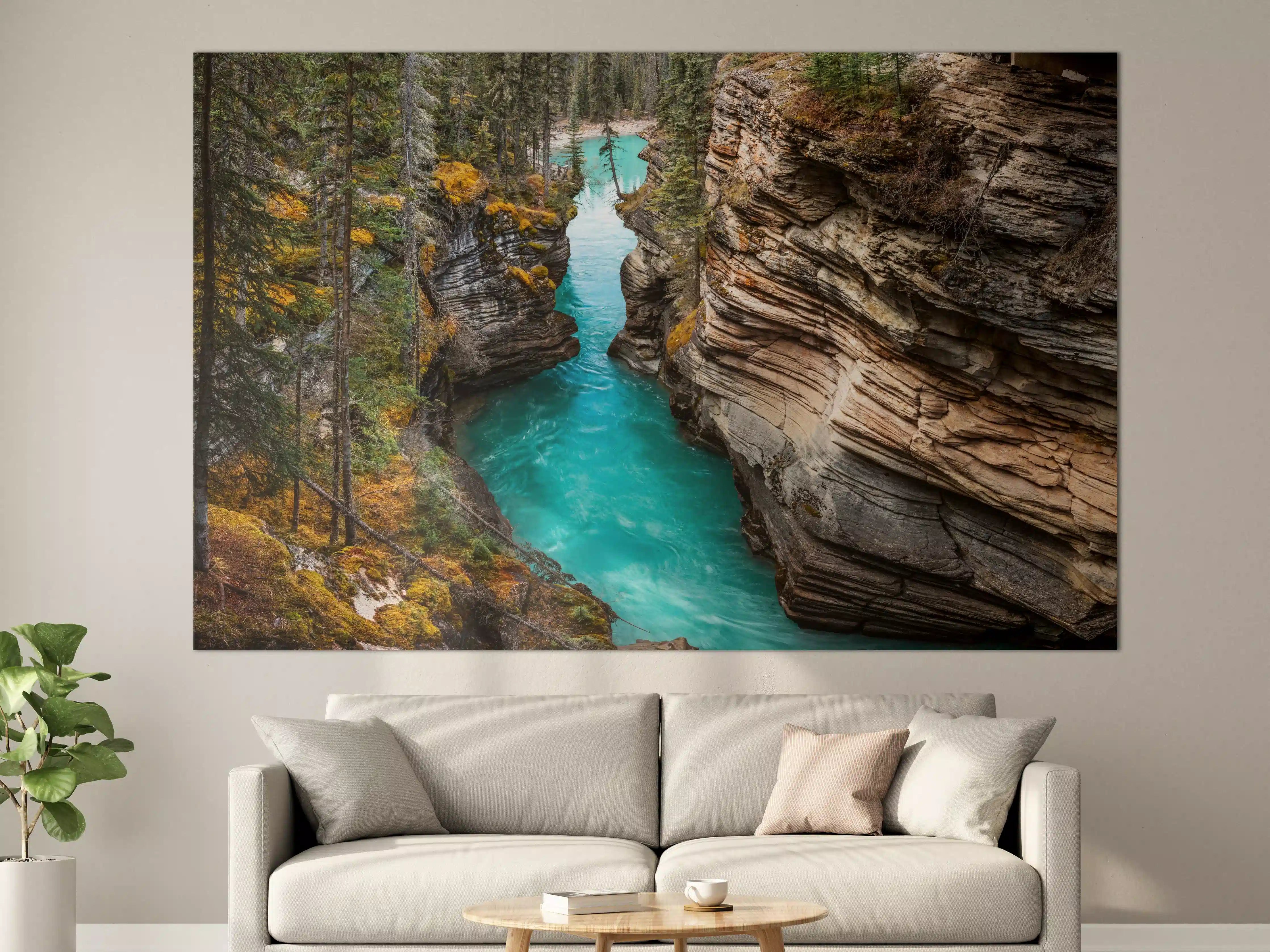 Große Wandbilder - Athabasca Wasserfälle - Kanada