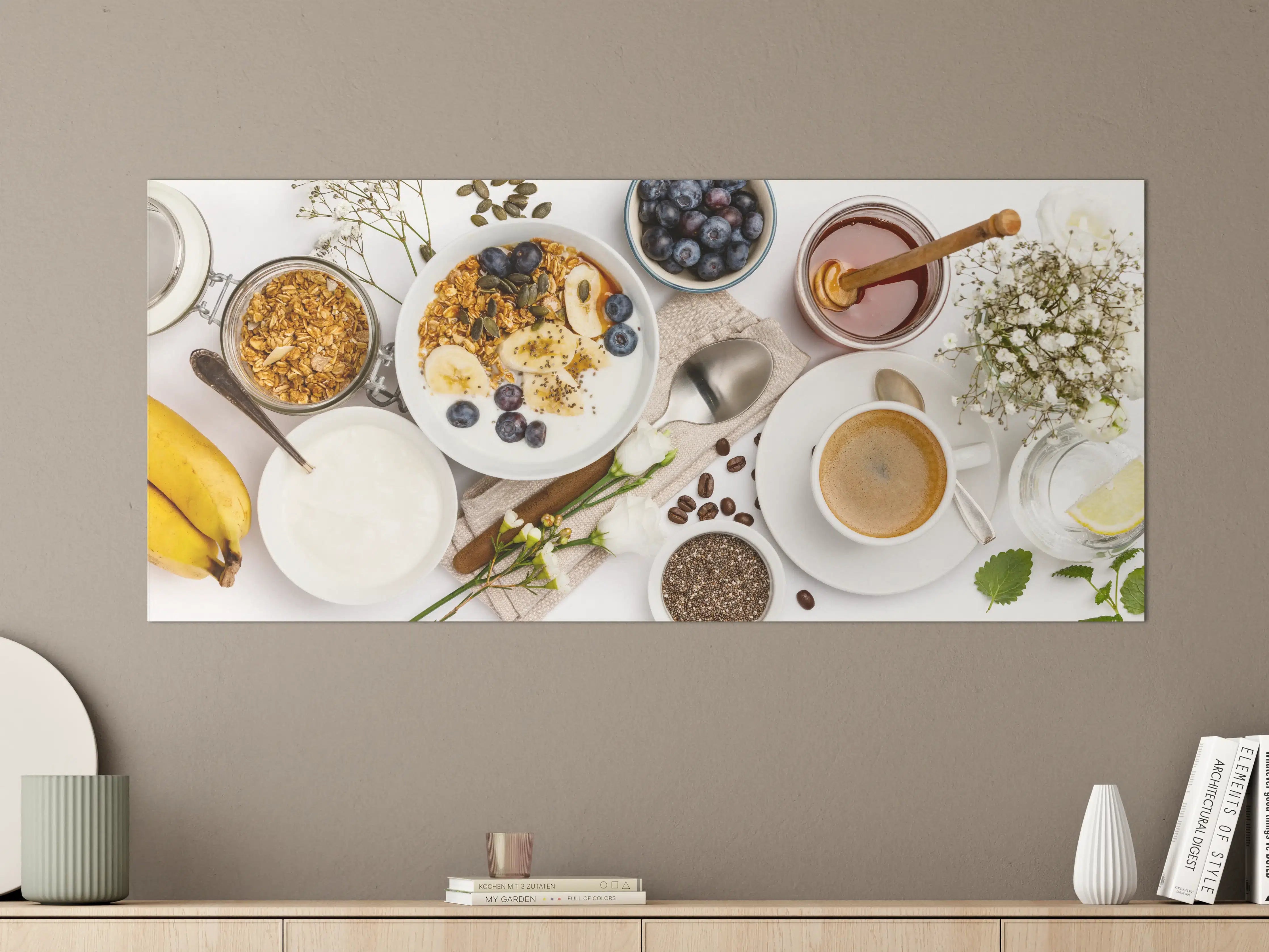 Große Wandbilder - Ausgewogenes Frühstück