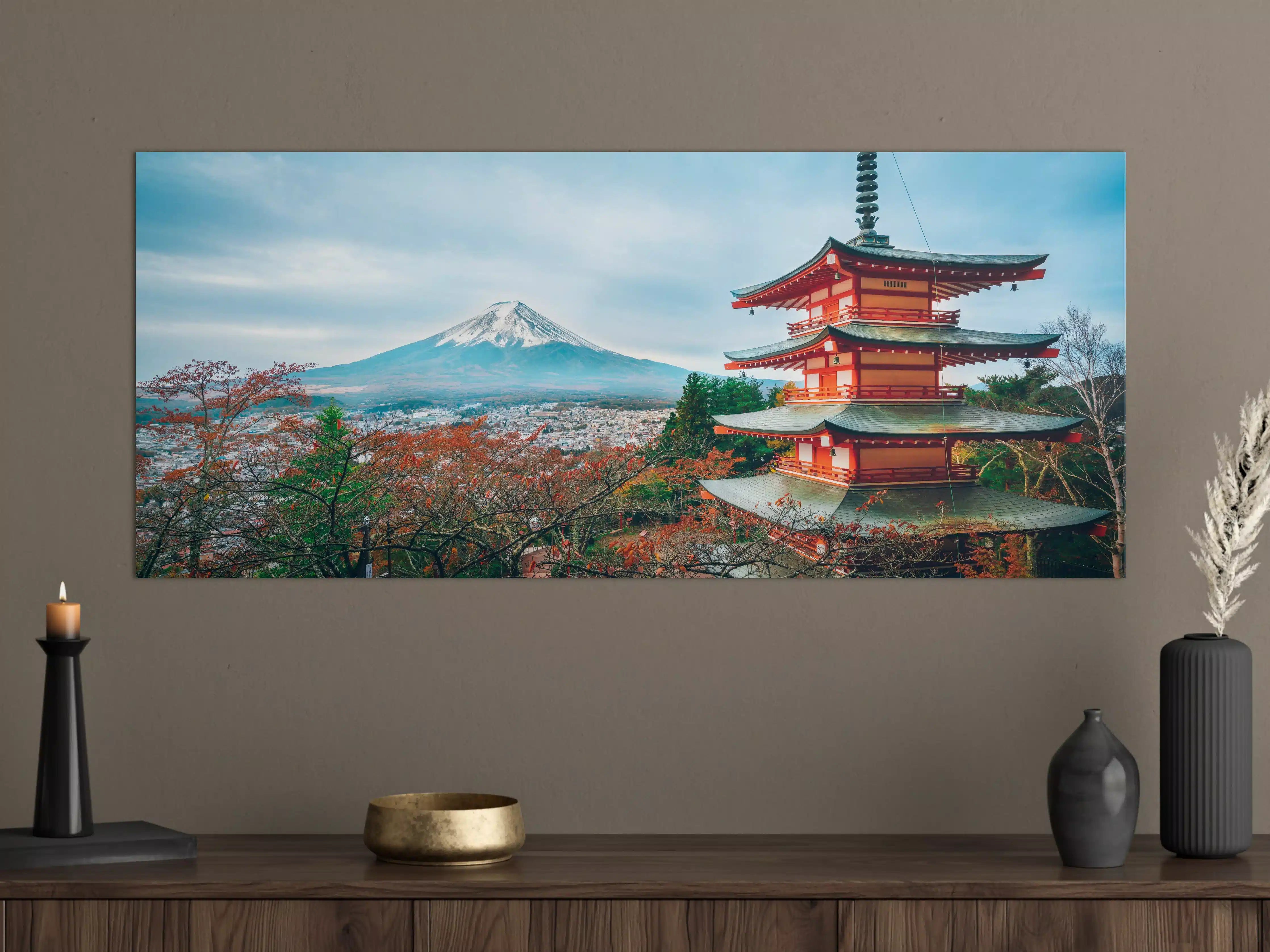 Große Wandbilder - Aussicht auf Berg Fuji