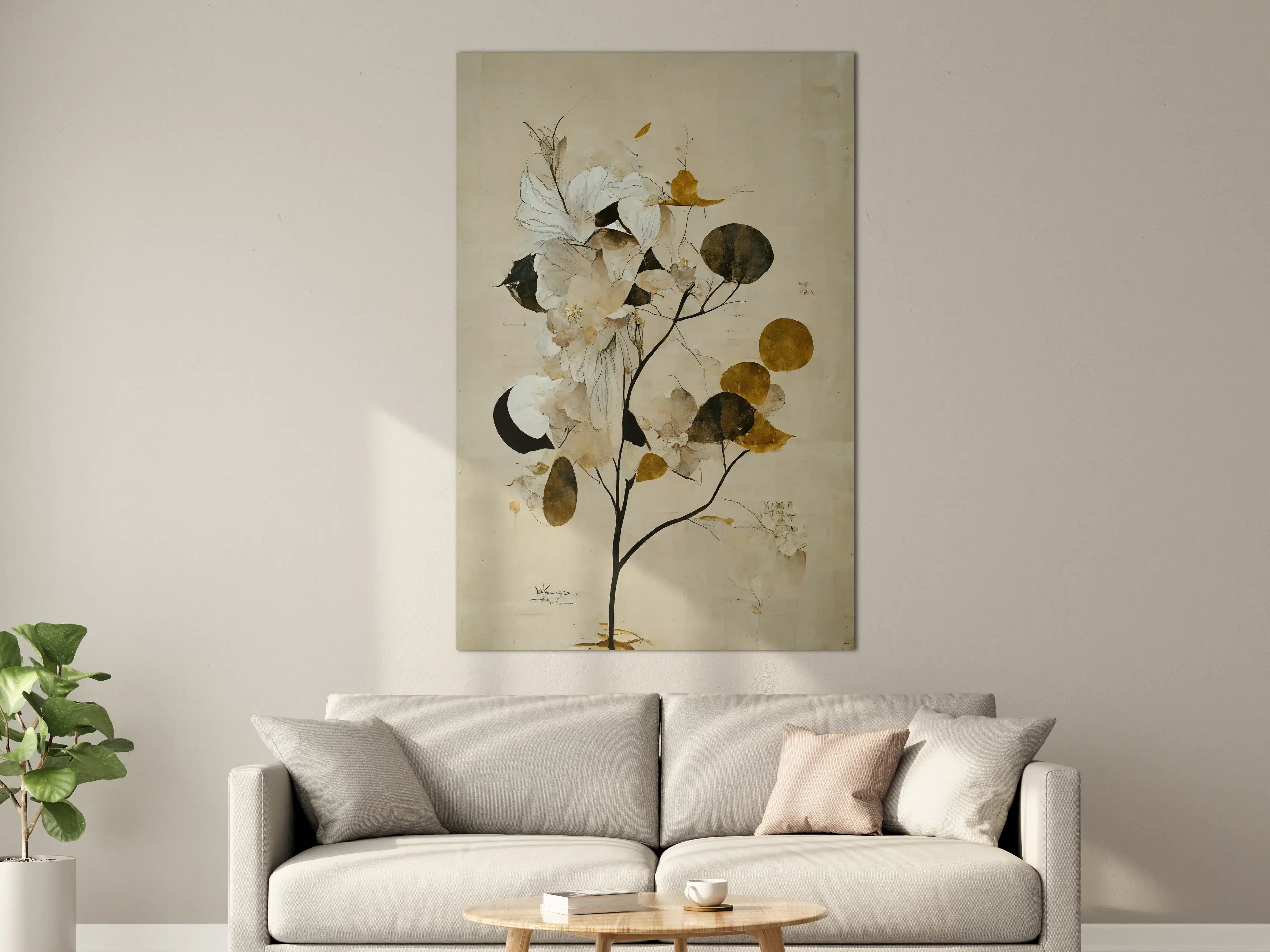 Große Wandbilder - Baum des Glücks - Floral