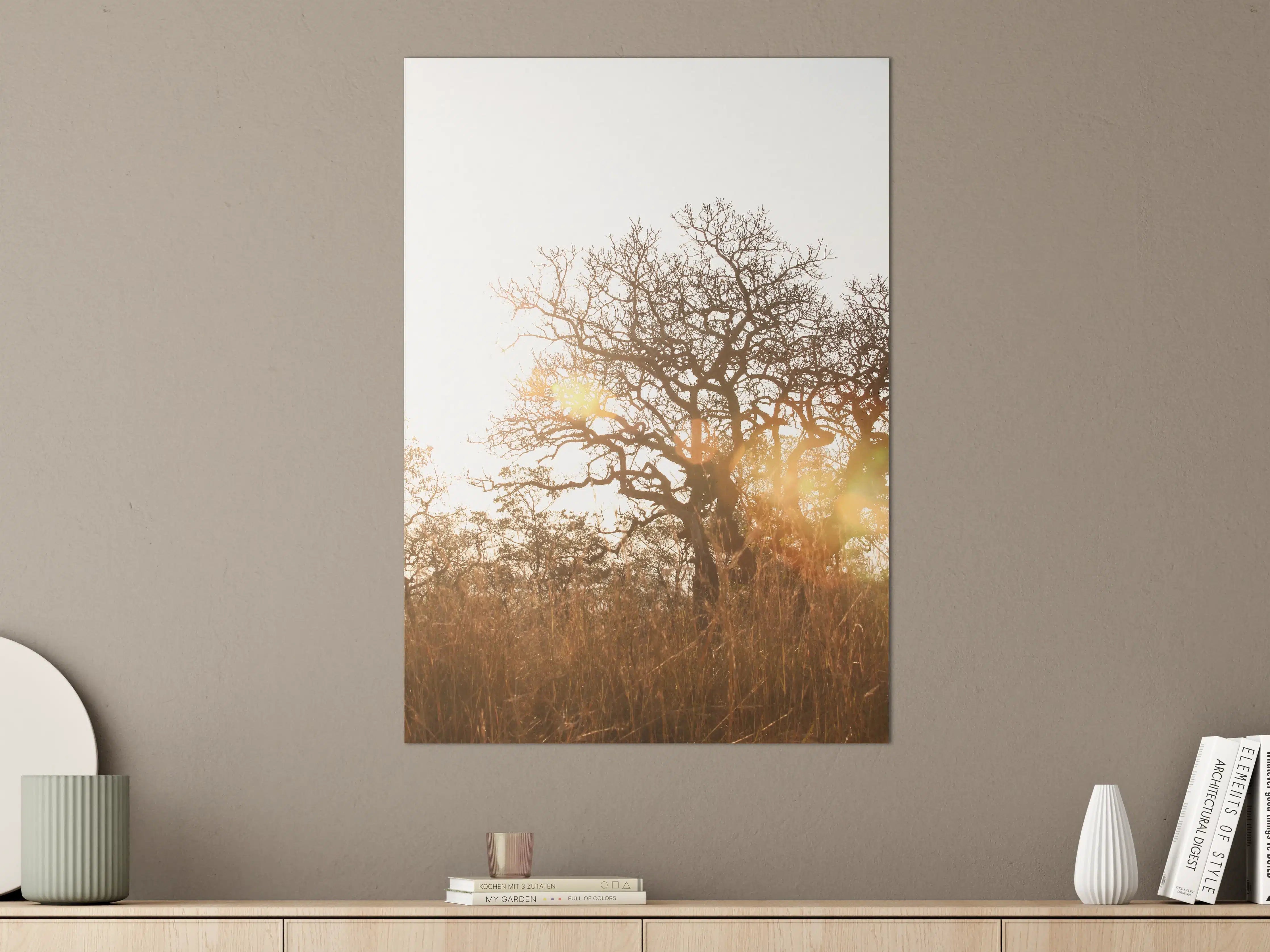 Große Wandbilder - Baum im Feld