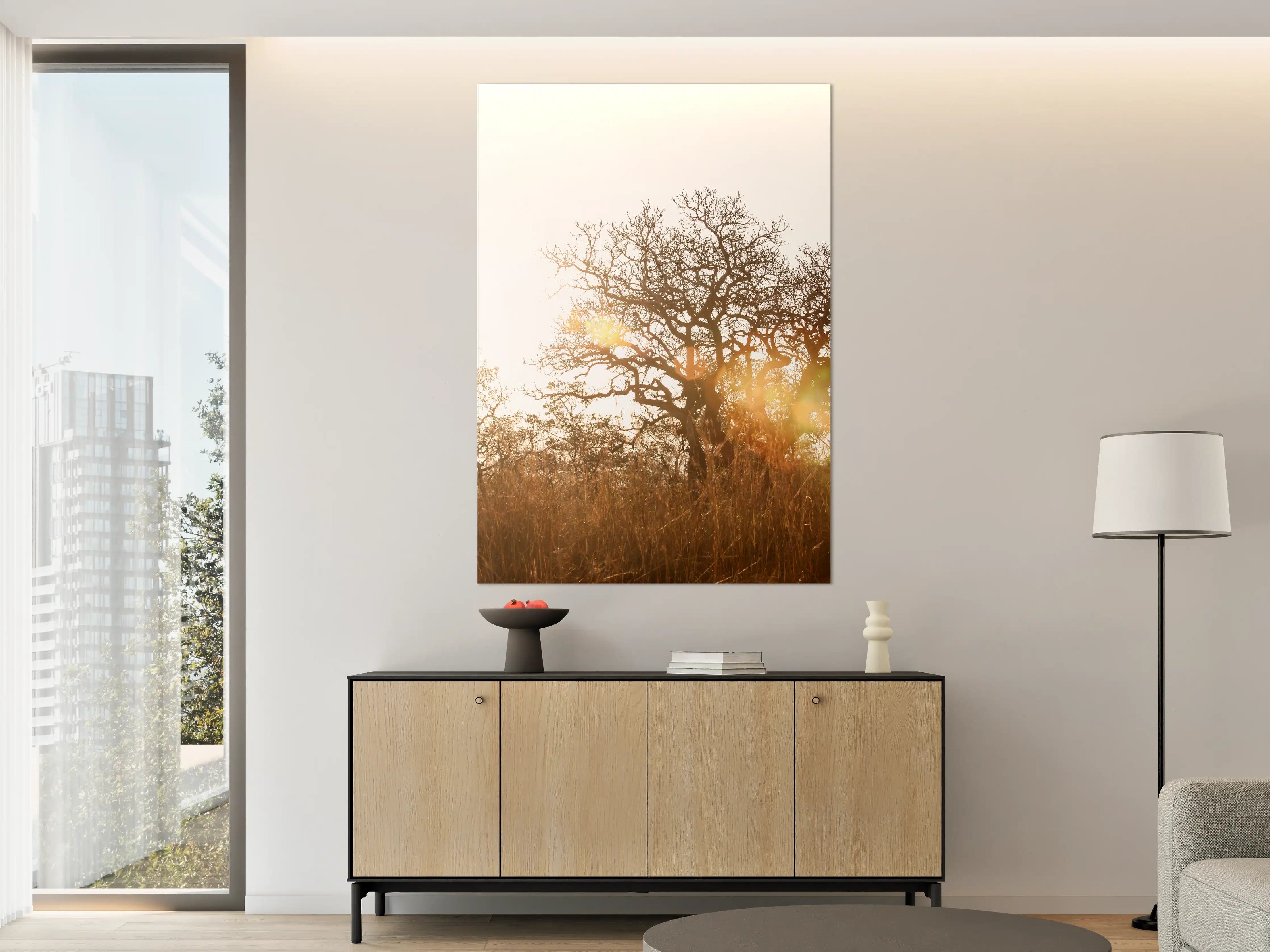Große Wandbilder - Baum im Feld