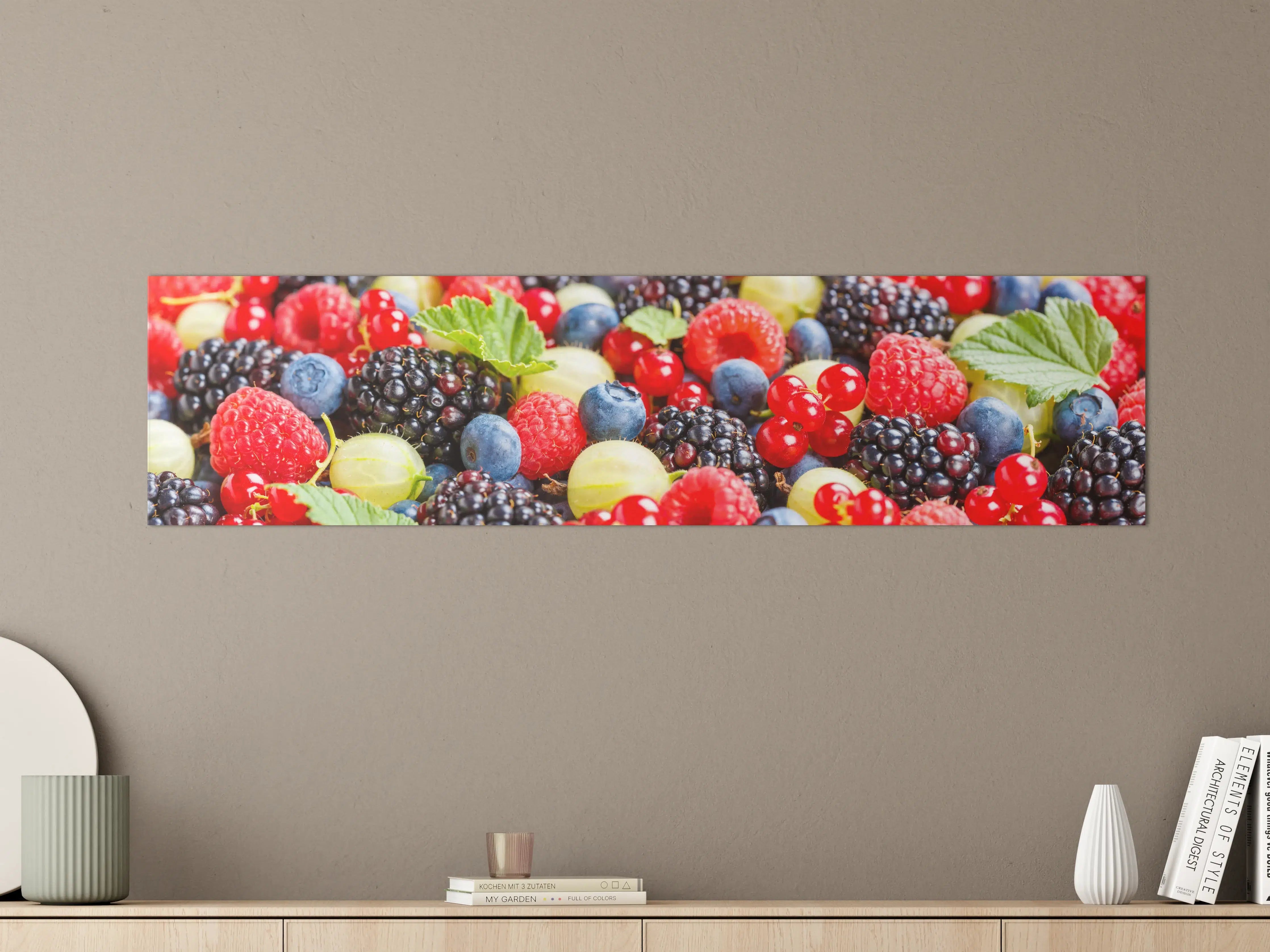 Große Wandbilder - Beerenmischung
