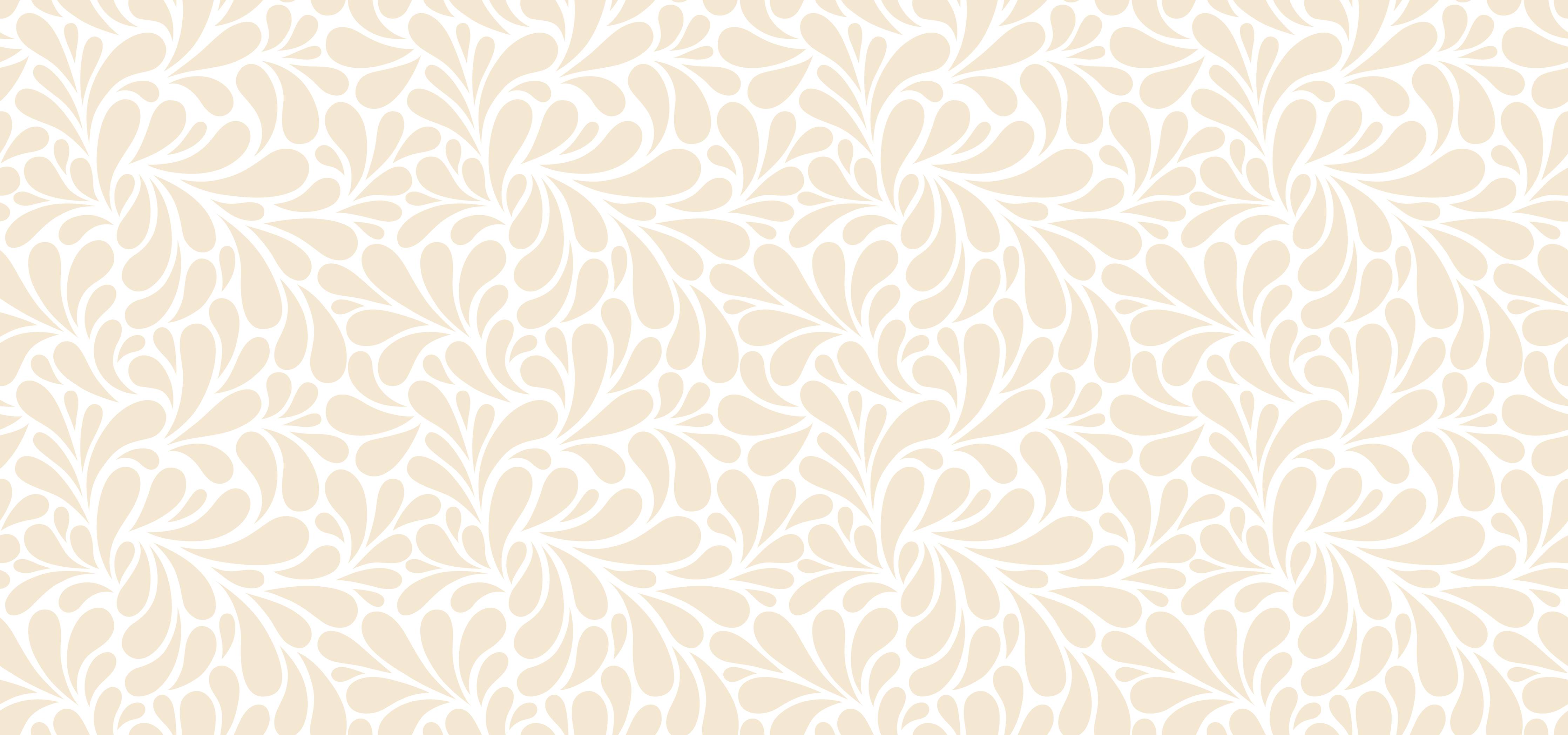 Große Wandbilder-Beige-Blumenmuster mit eleganter Note