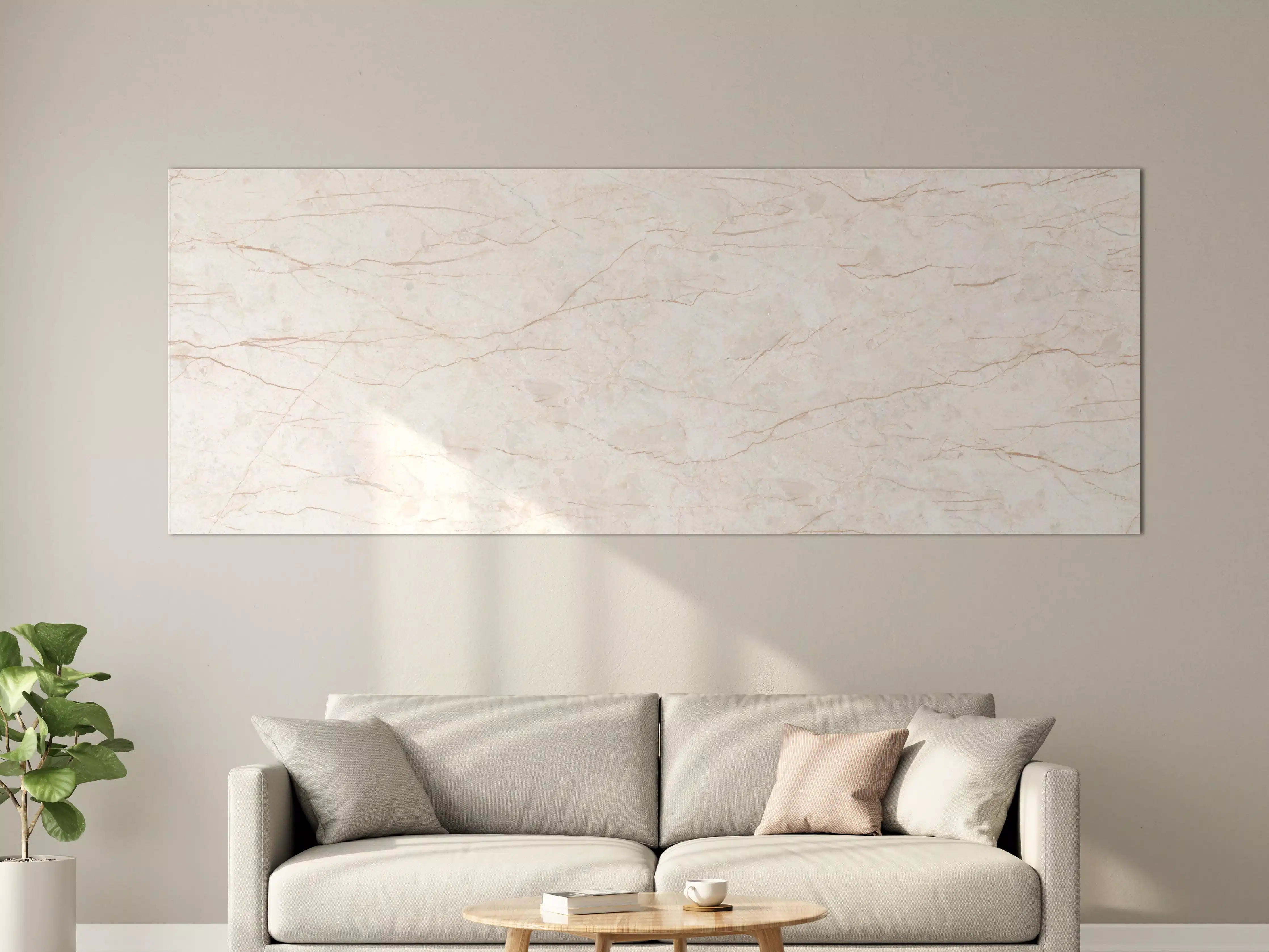 Große Wandbilder - Beige Marmor Hintergrund