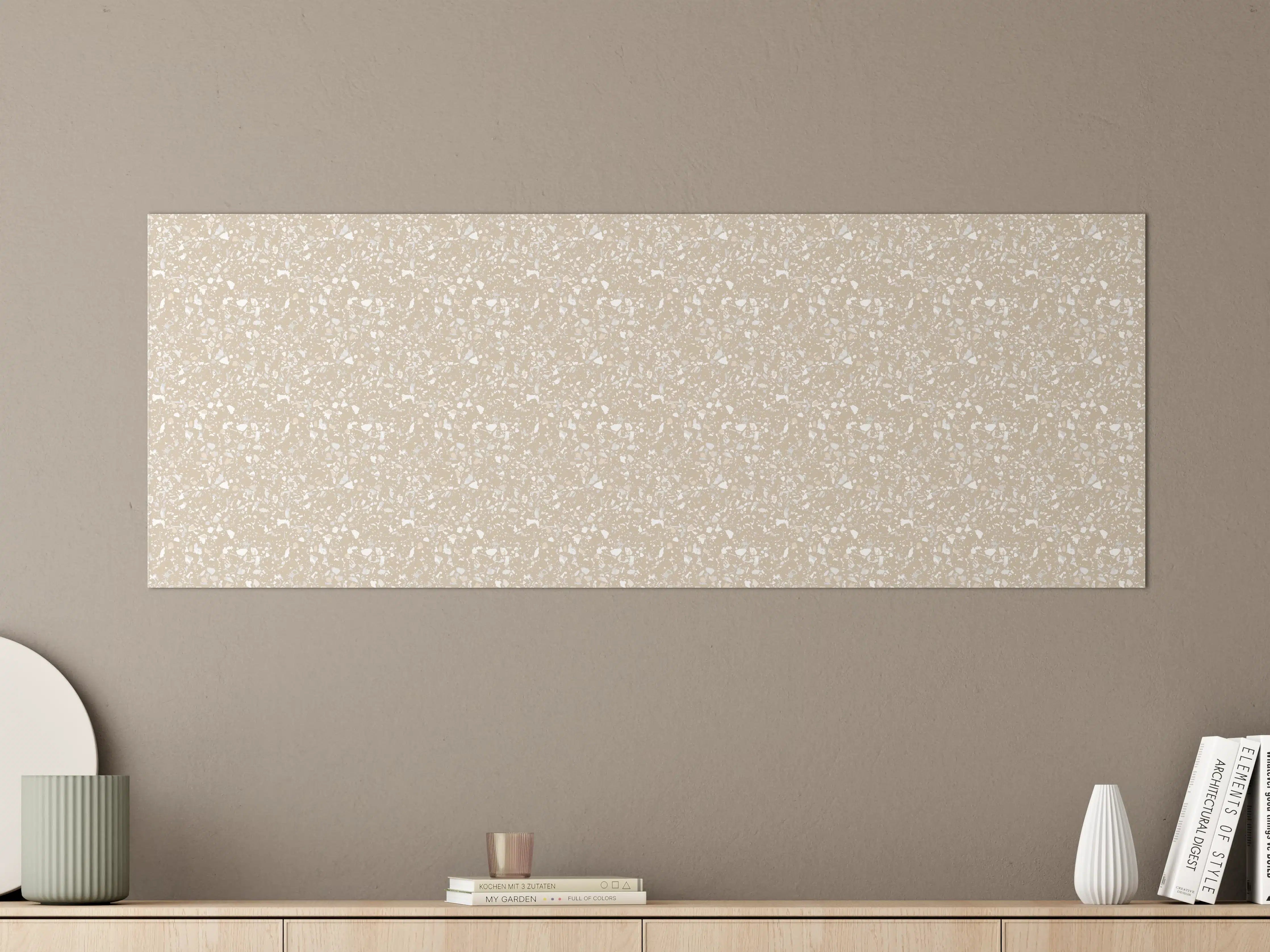 Große Wandbilder - Beige Sand-Textur mit feinen Strukturen