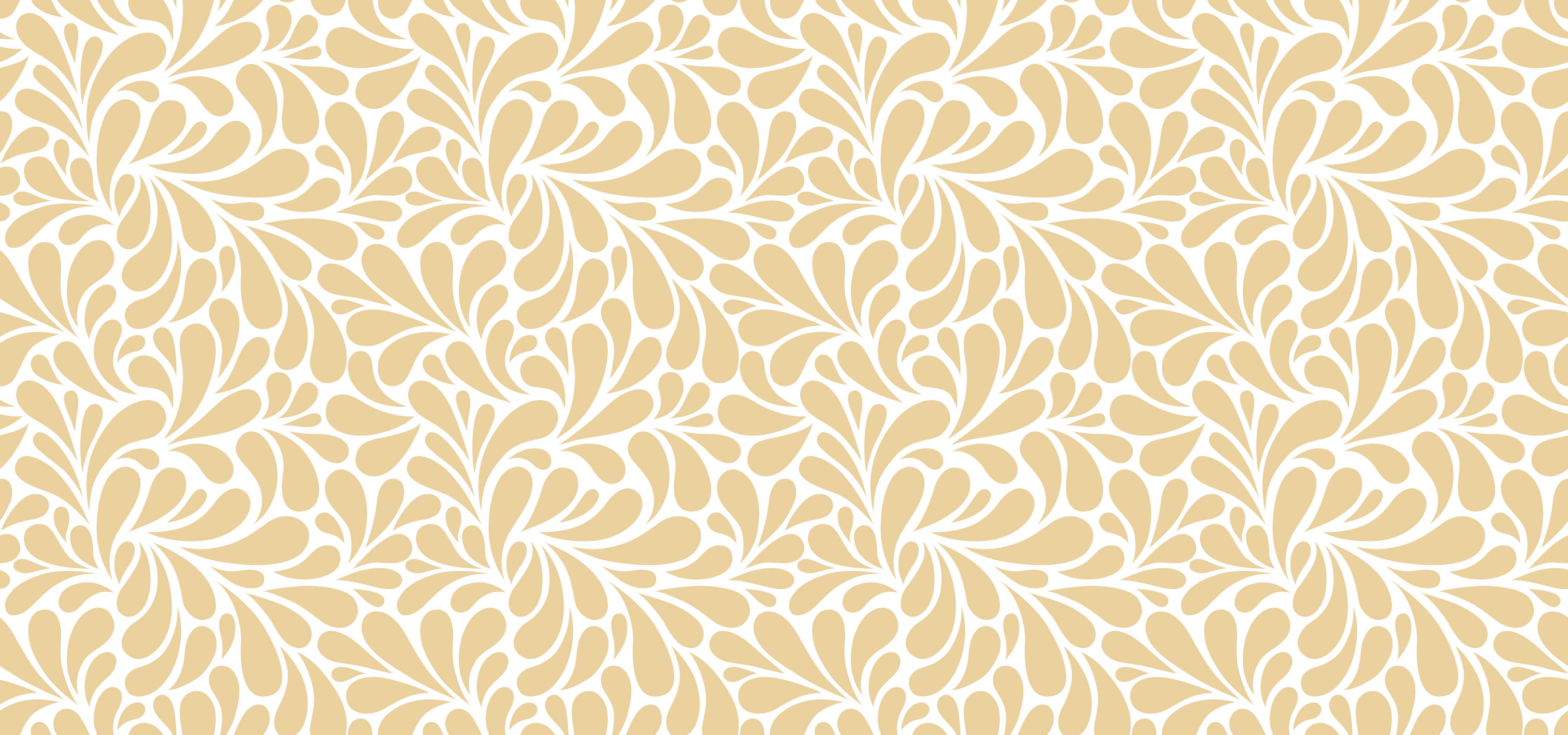 Große Wandbilder-Beige-Weiße Blumenmuster Textur