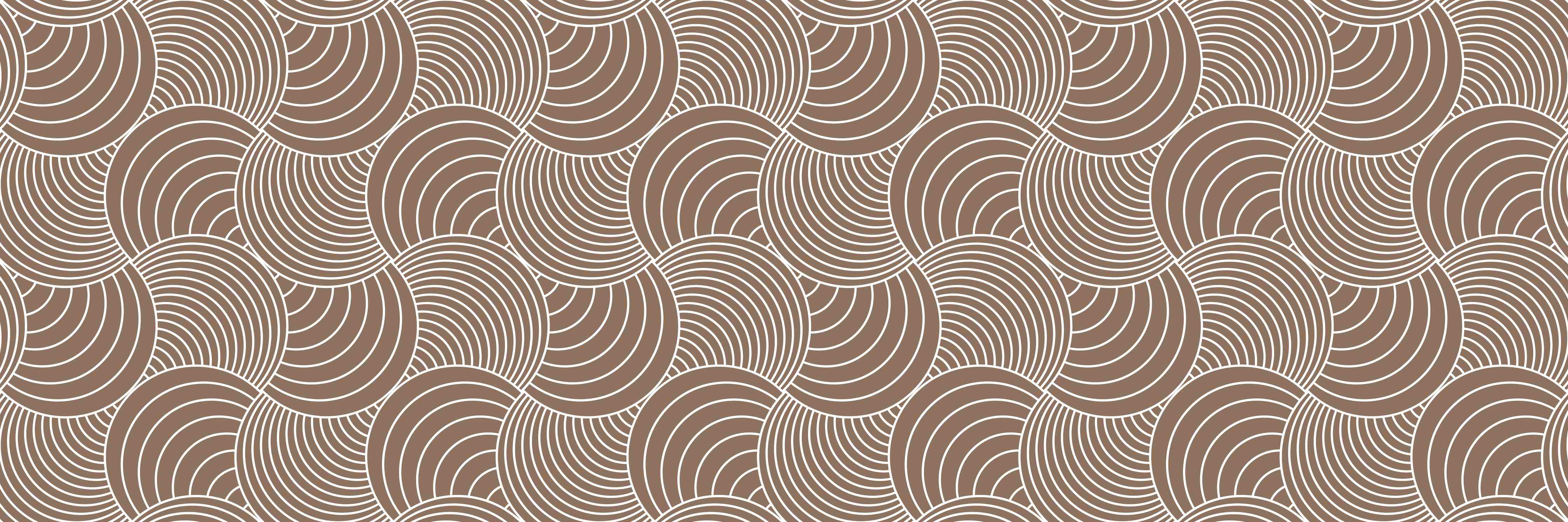 Große Wandbilder-Beige-Wellen-Muster