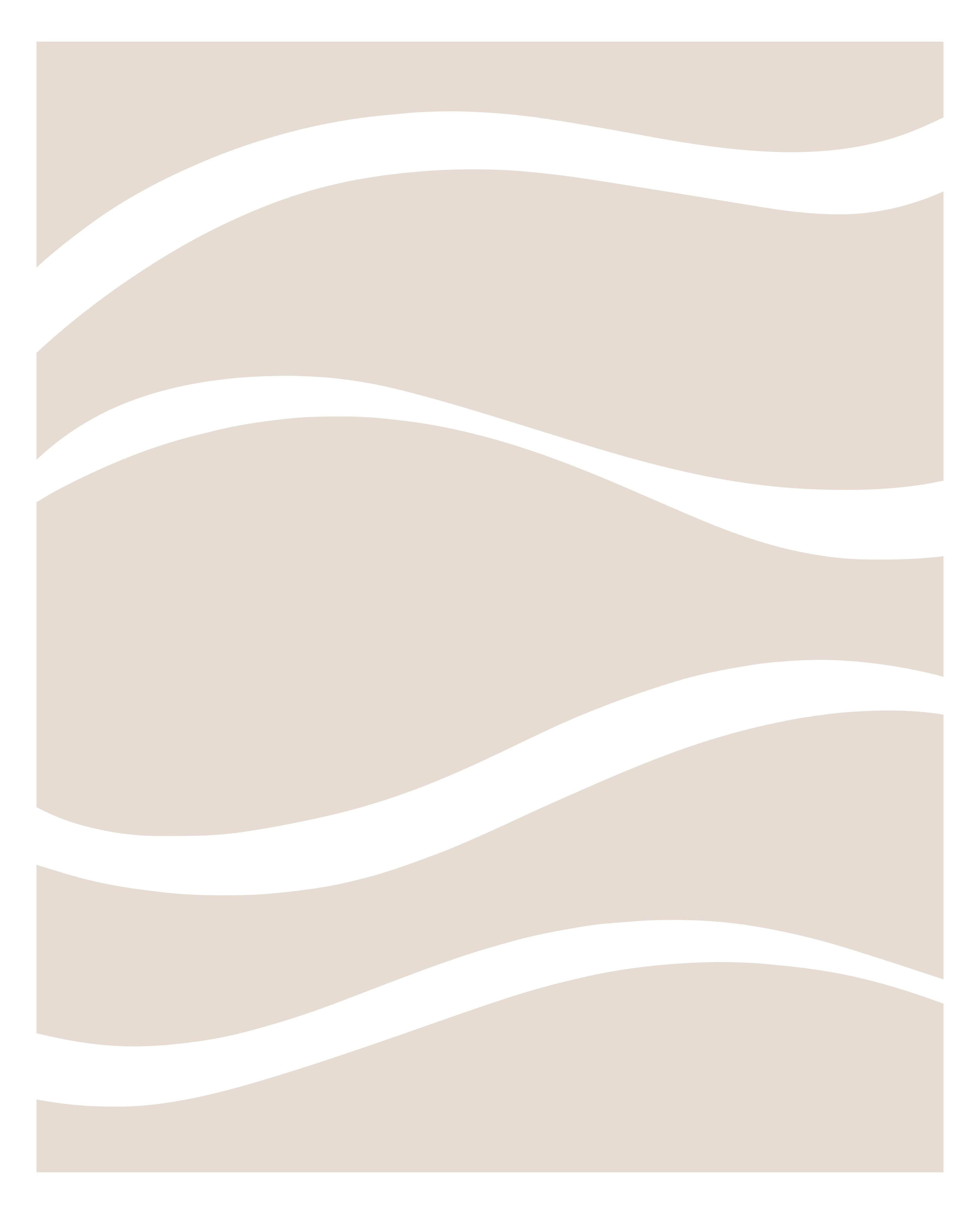 Große Wandbilder-Beige Wellenmuster mit weißen Akzenten