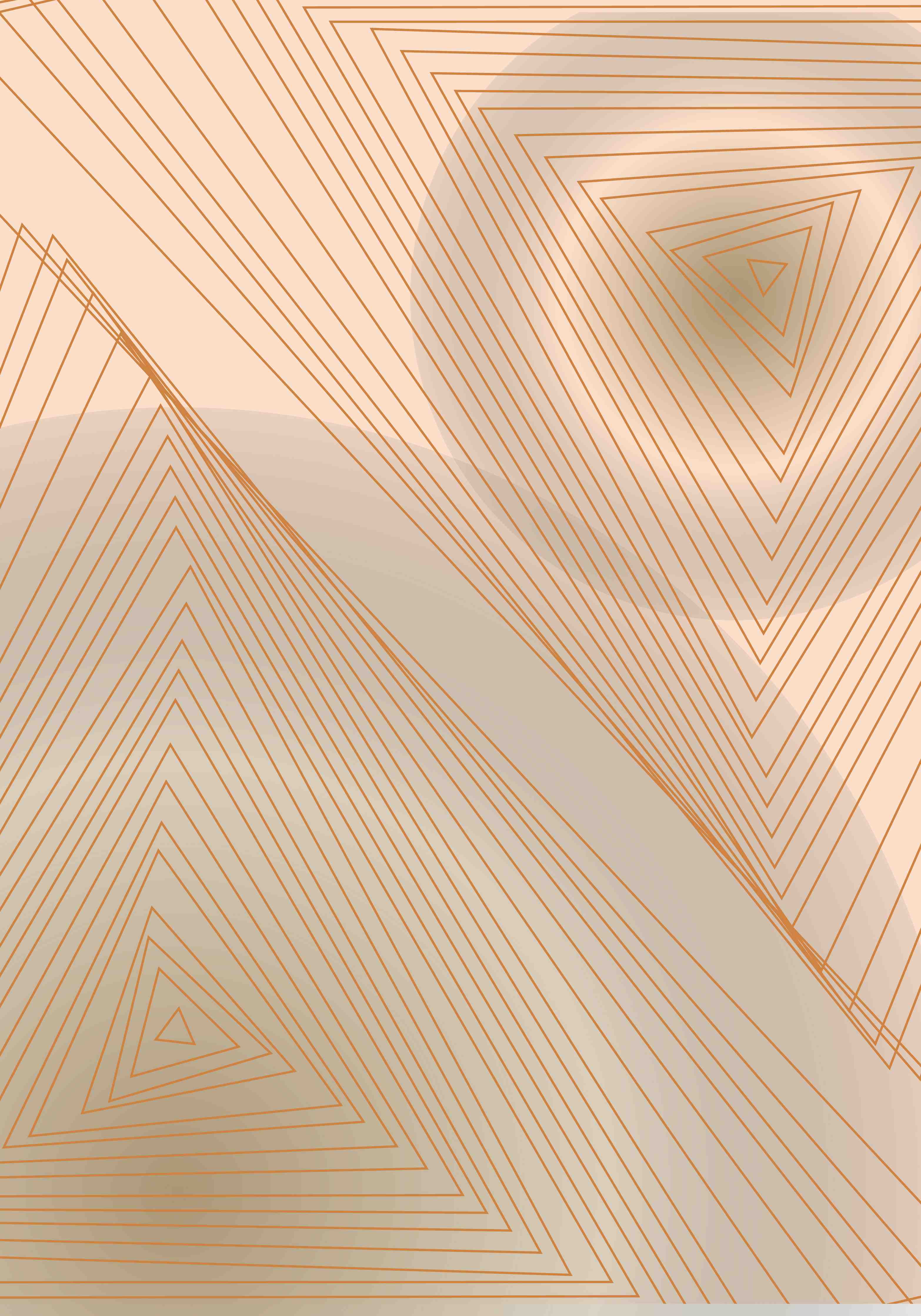 Große Wandbilder-Beige-weiße geometrische Linienkunst