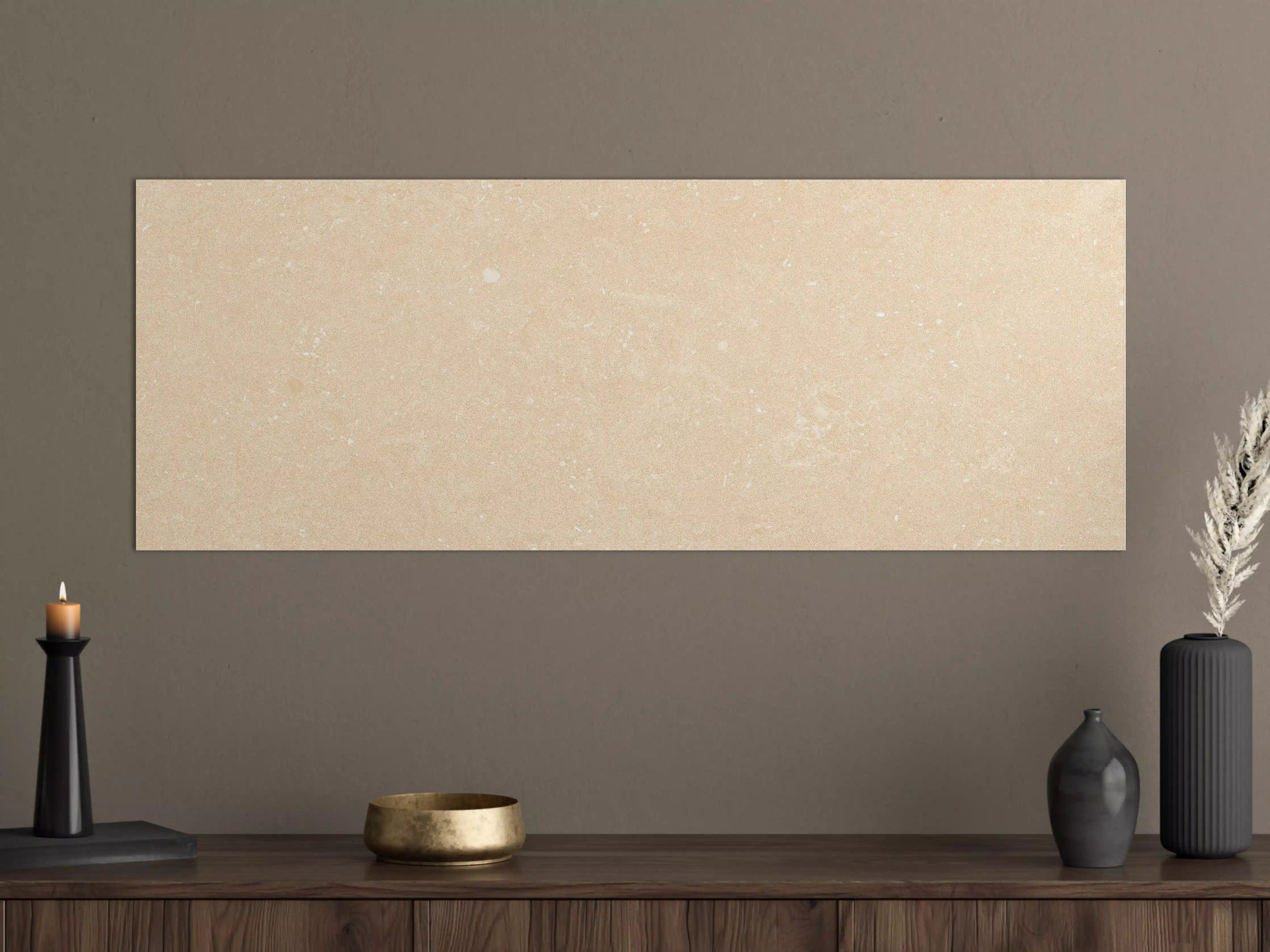 Große Wandbilder - Beiger Marmor