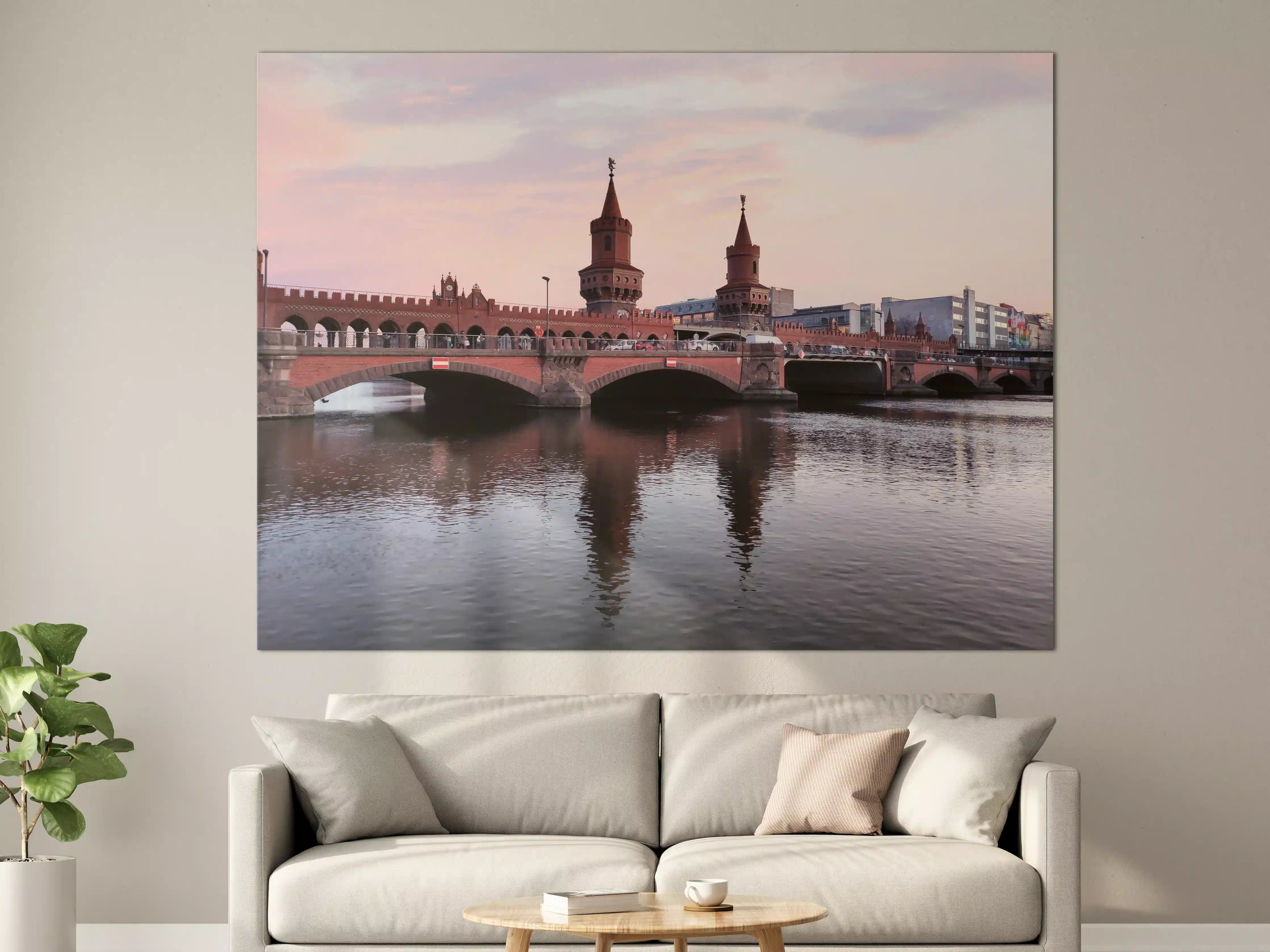 Große Wandbilder - Berliner Brücke bei Tag