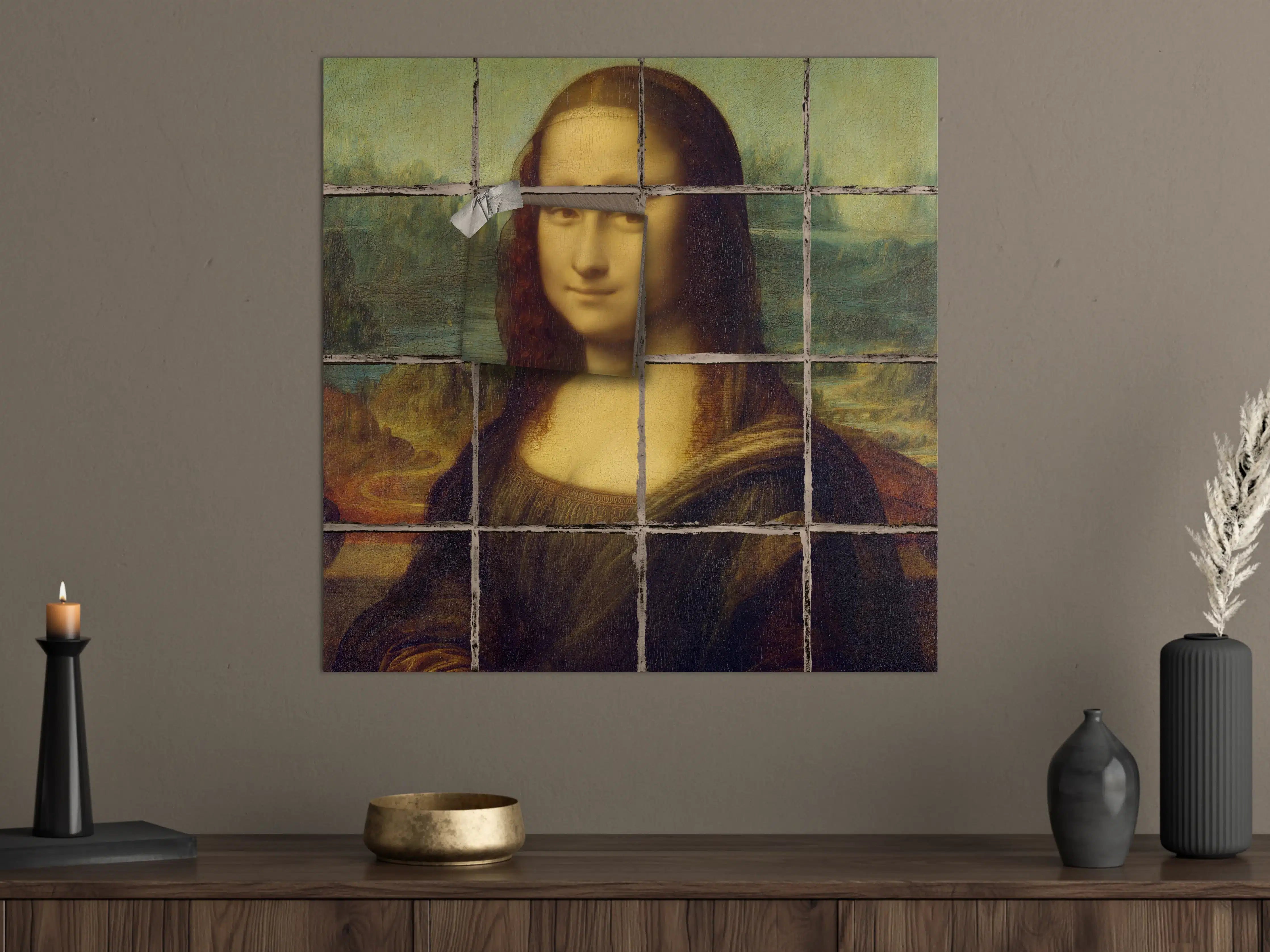 Große Wandbilder - Berühmtes Kunstwerk mit moderner Interpretation