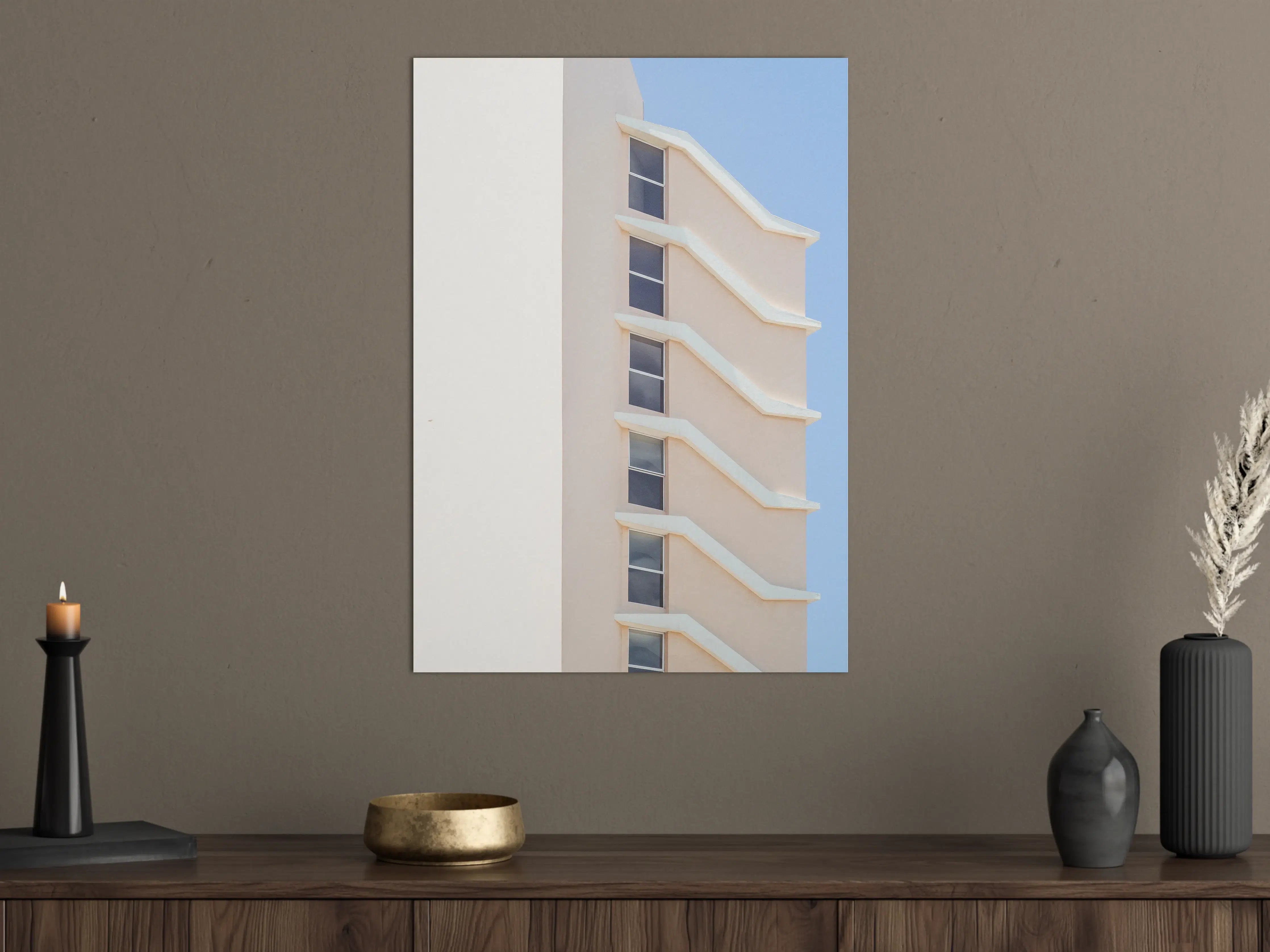 Große Wandbilder - Beverly Hills Architektur Chic