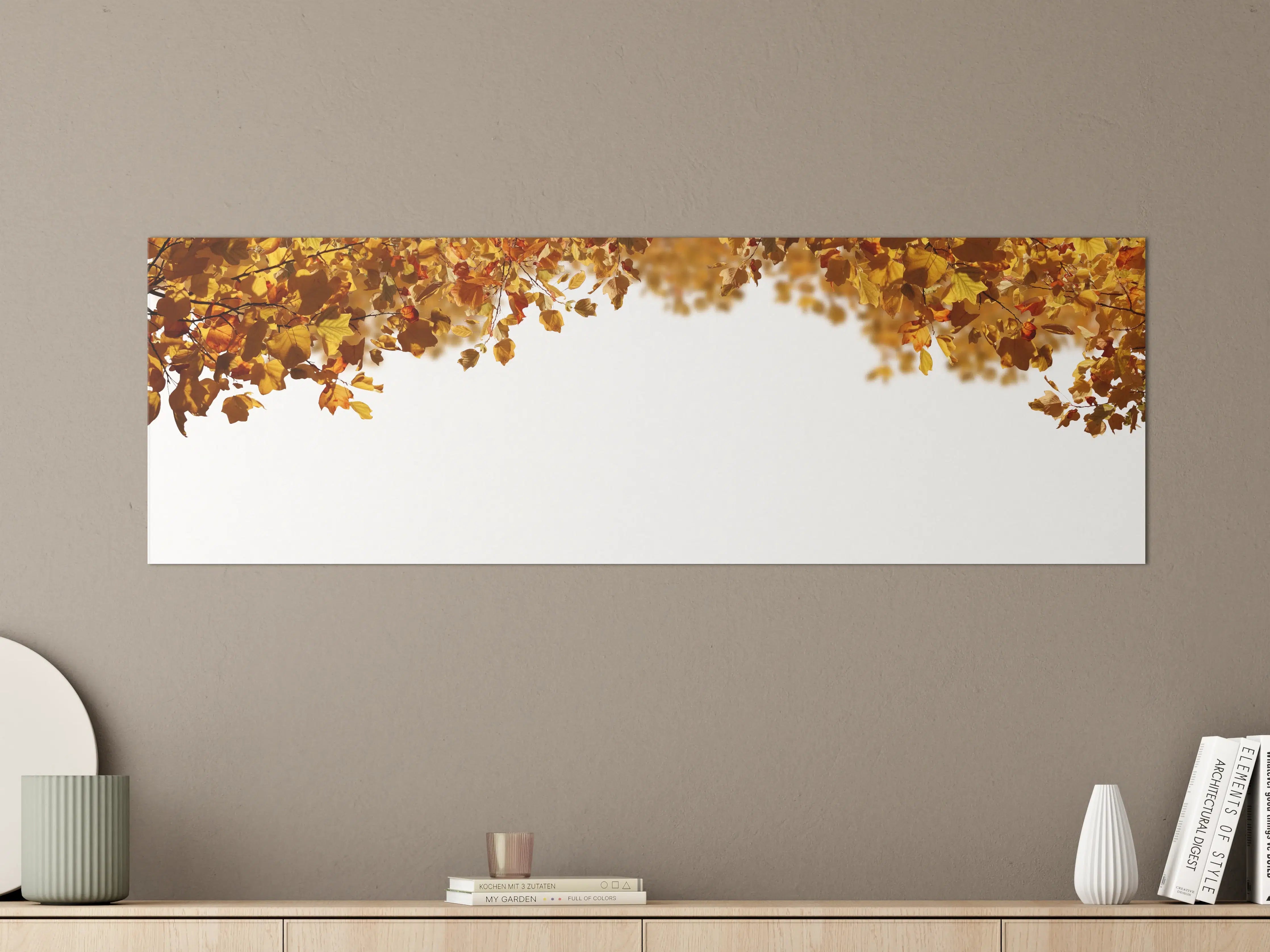 Große Wandbilder - Blätter im Herbst