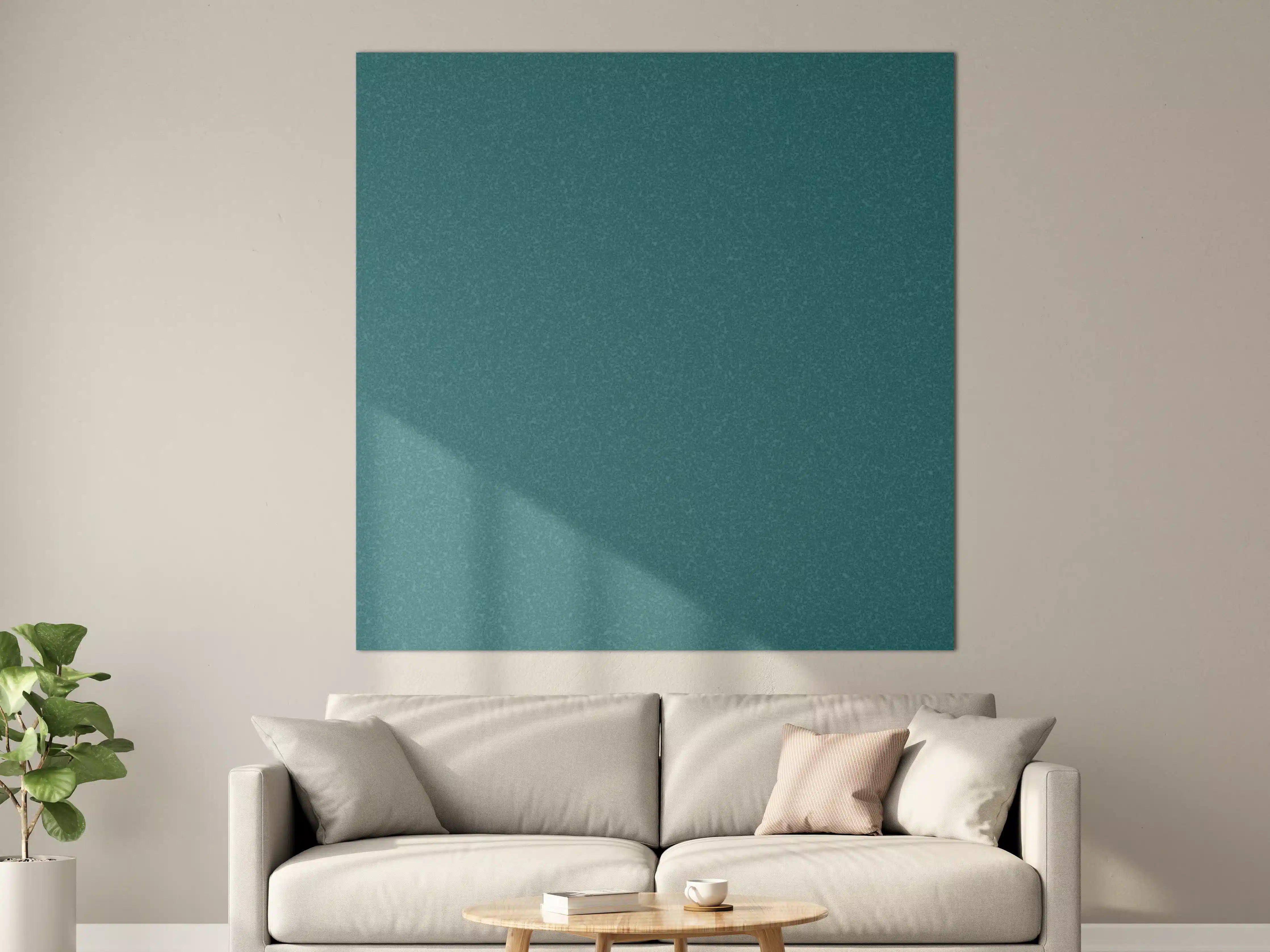 Große Wandbilder - Bläuliche Wandtextur - Blaue Hafenfarbe