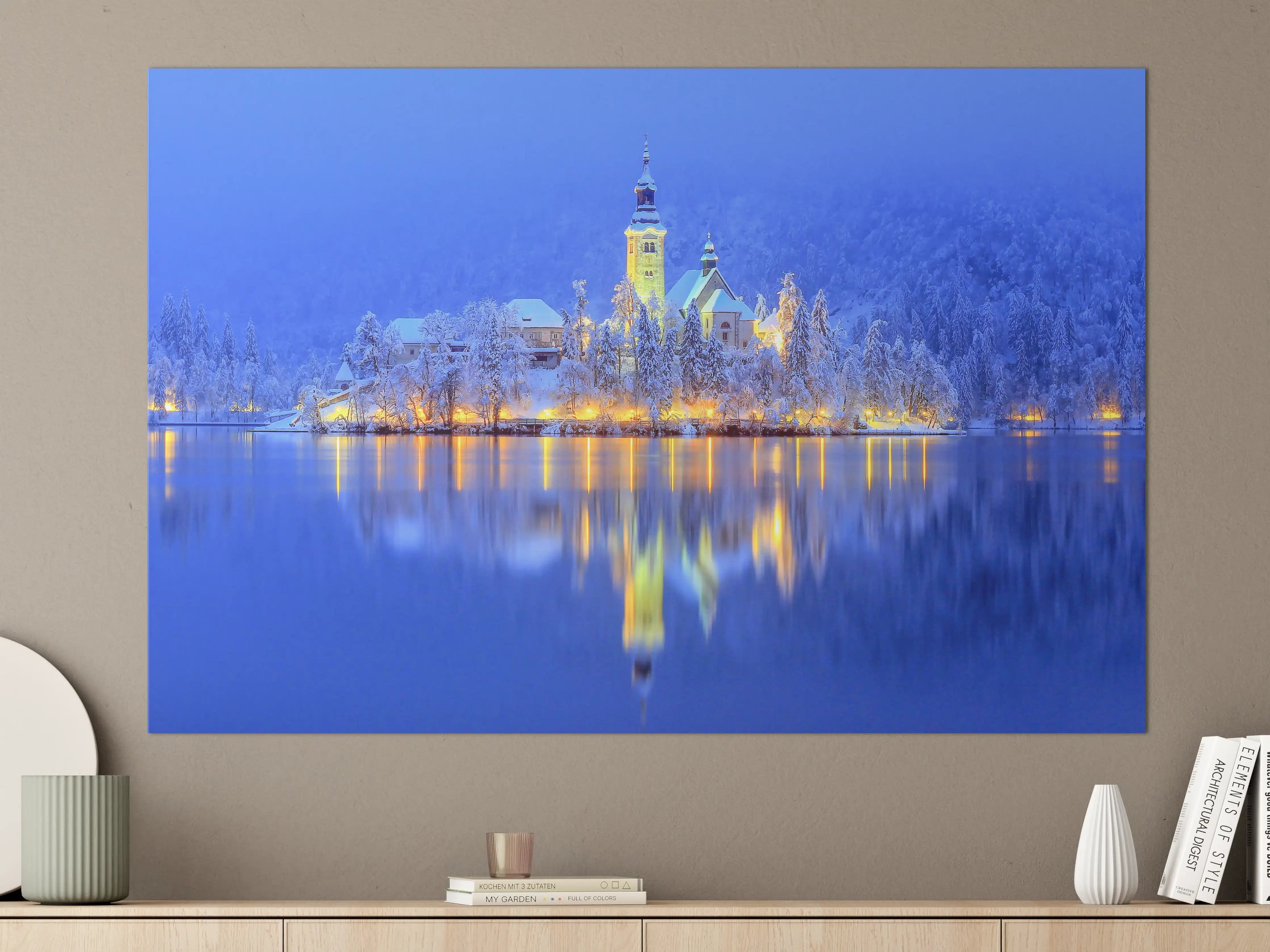 Große Wandbilder - Bled Island