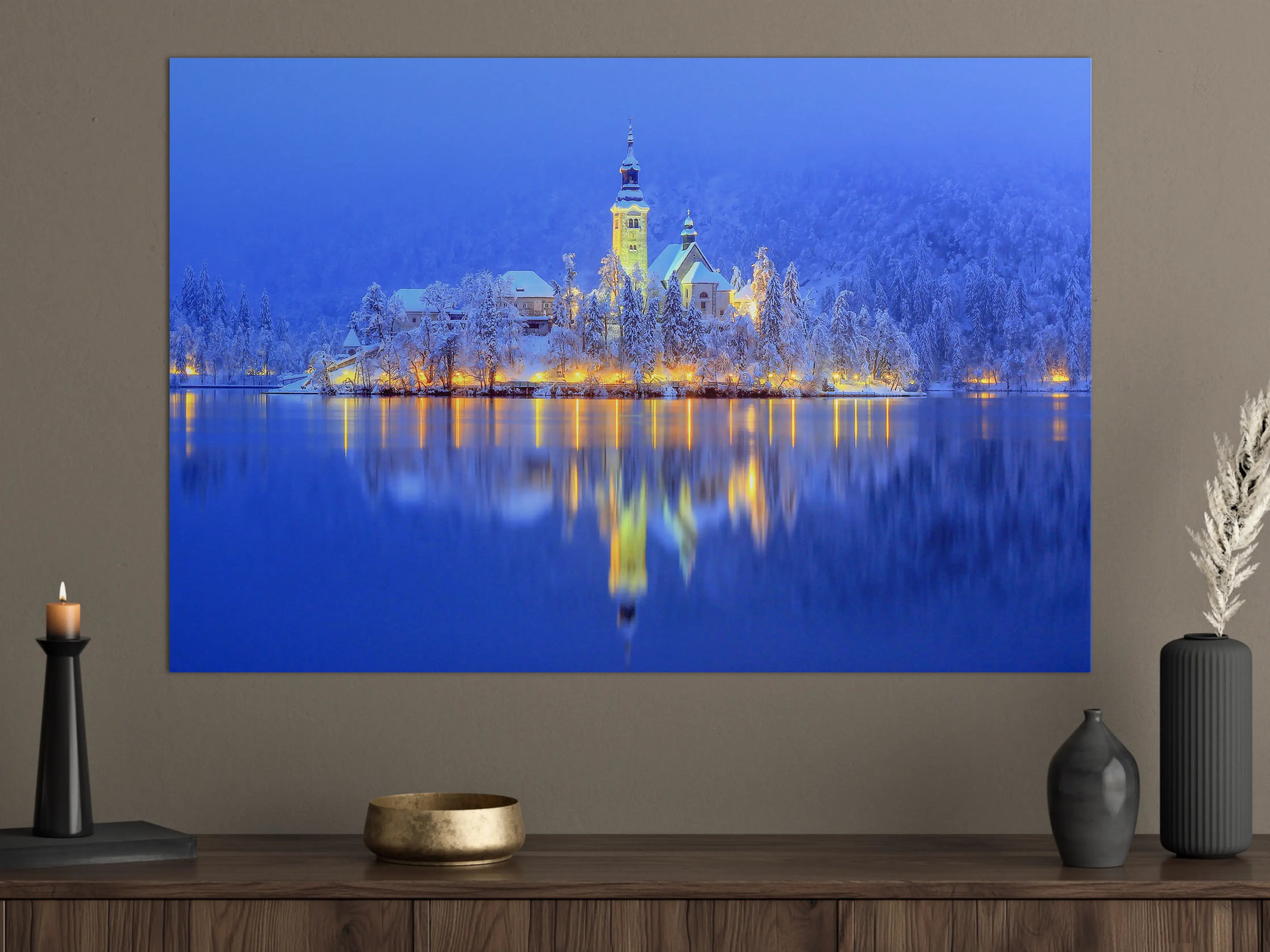 Große Wandbilder - Bled Island