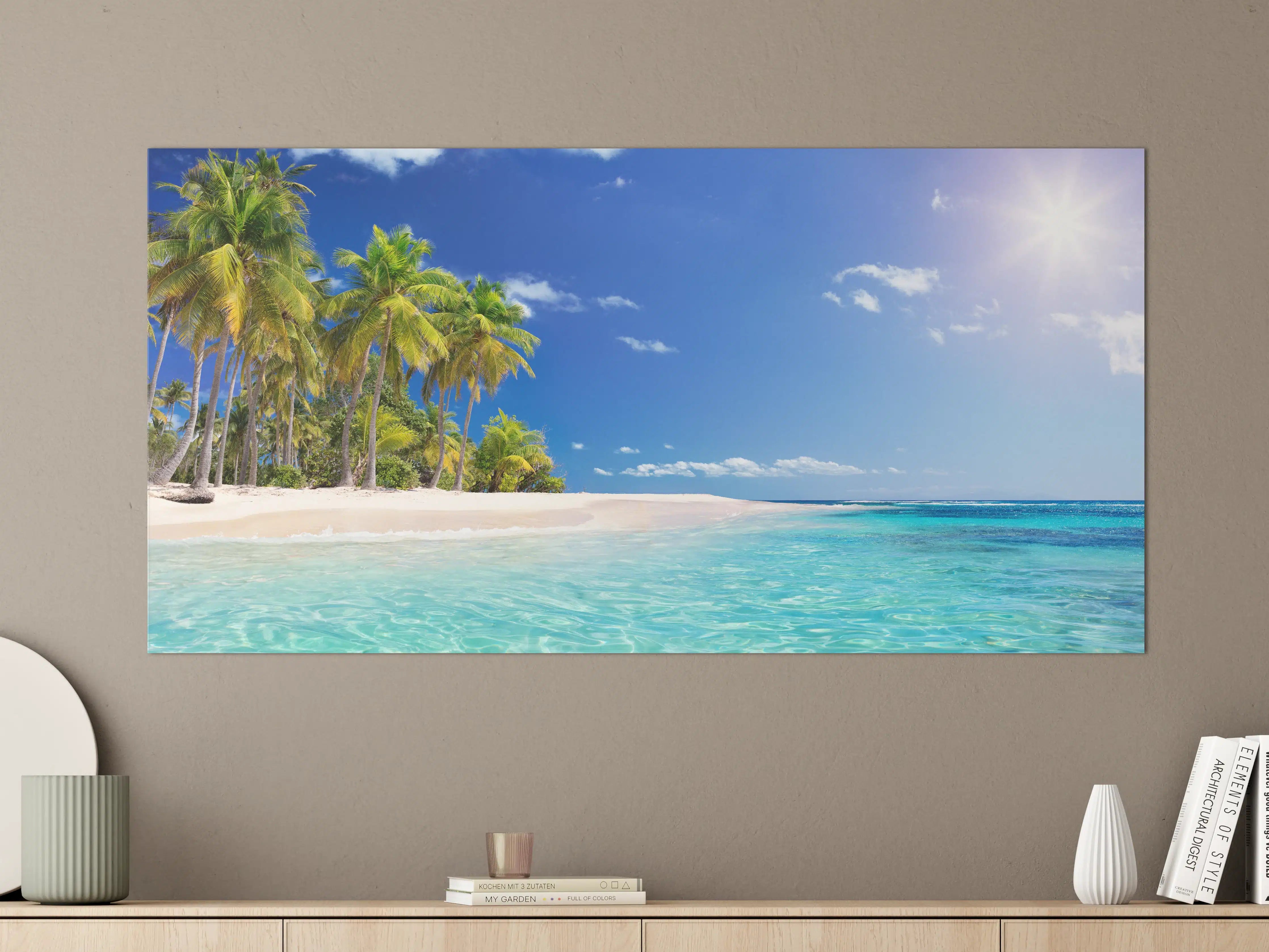 Große Wandbilder - Blick auf Malediven
