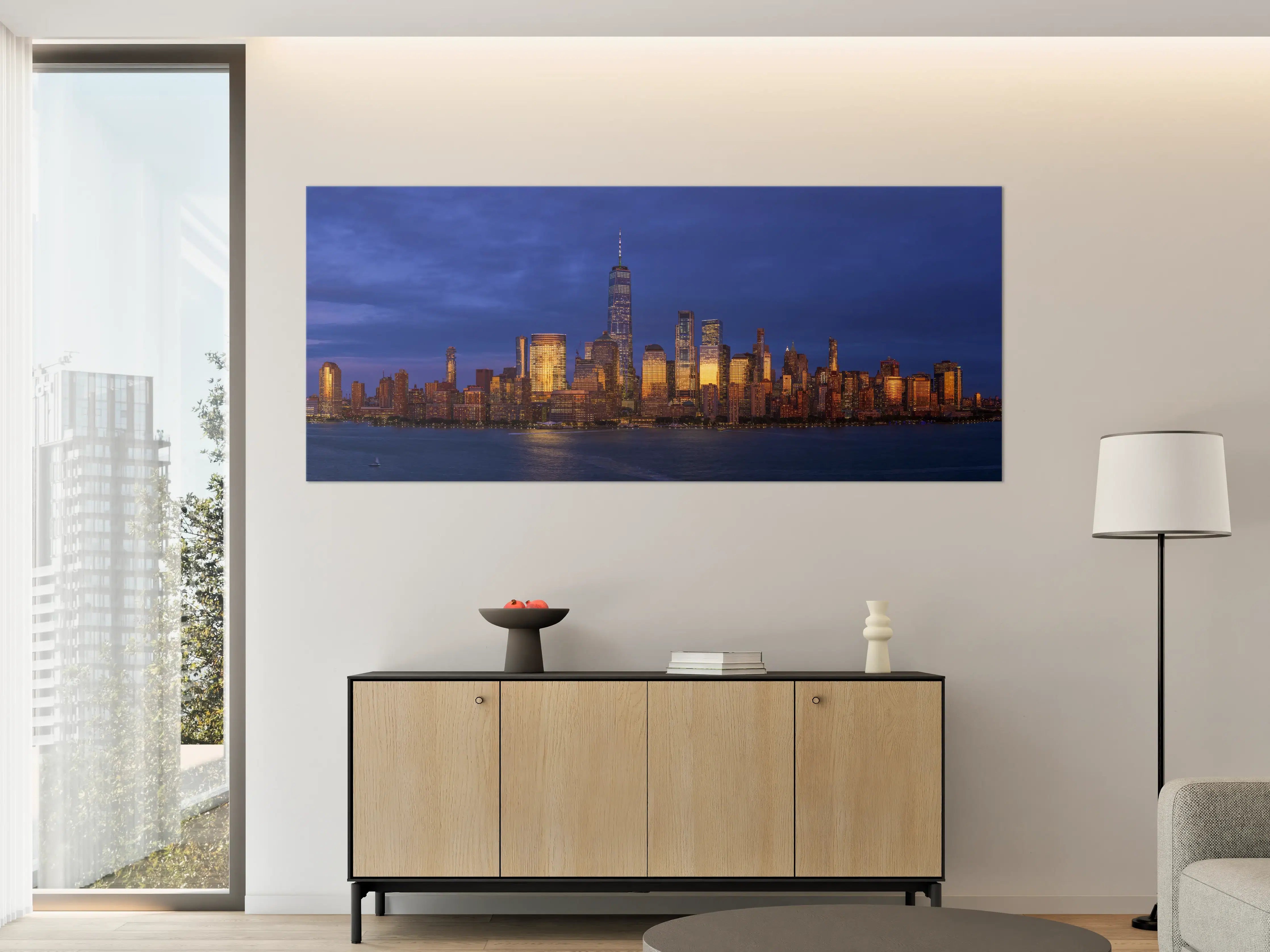 Große Wandbilder - Blick auf die Skyline von Manhattan