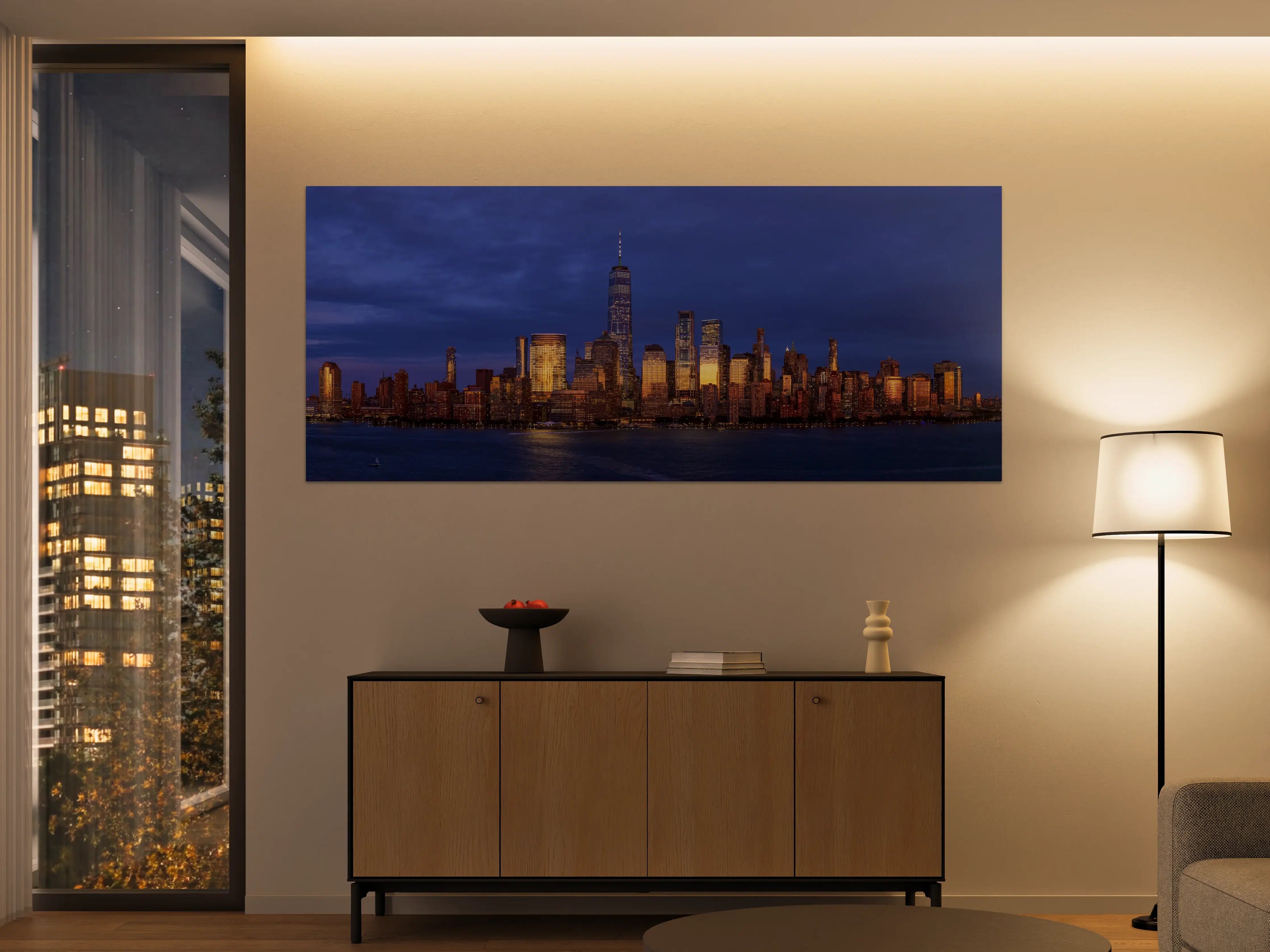 Große Wandbilder - Blick auf die Skyline von Manhattan