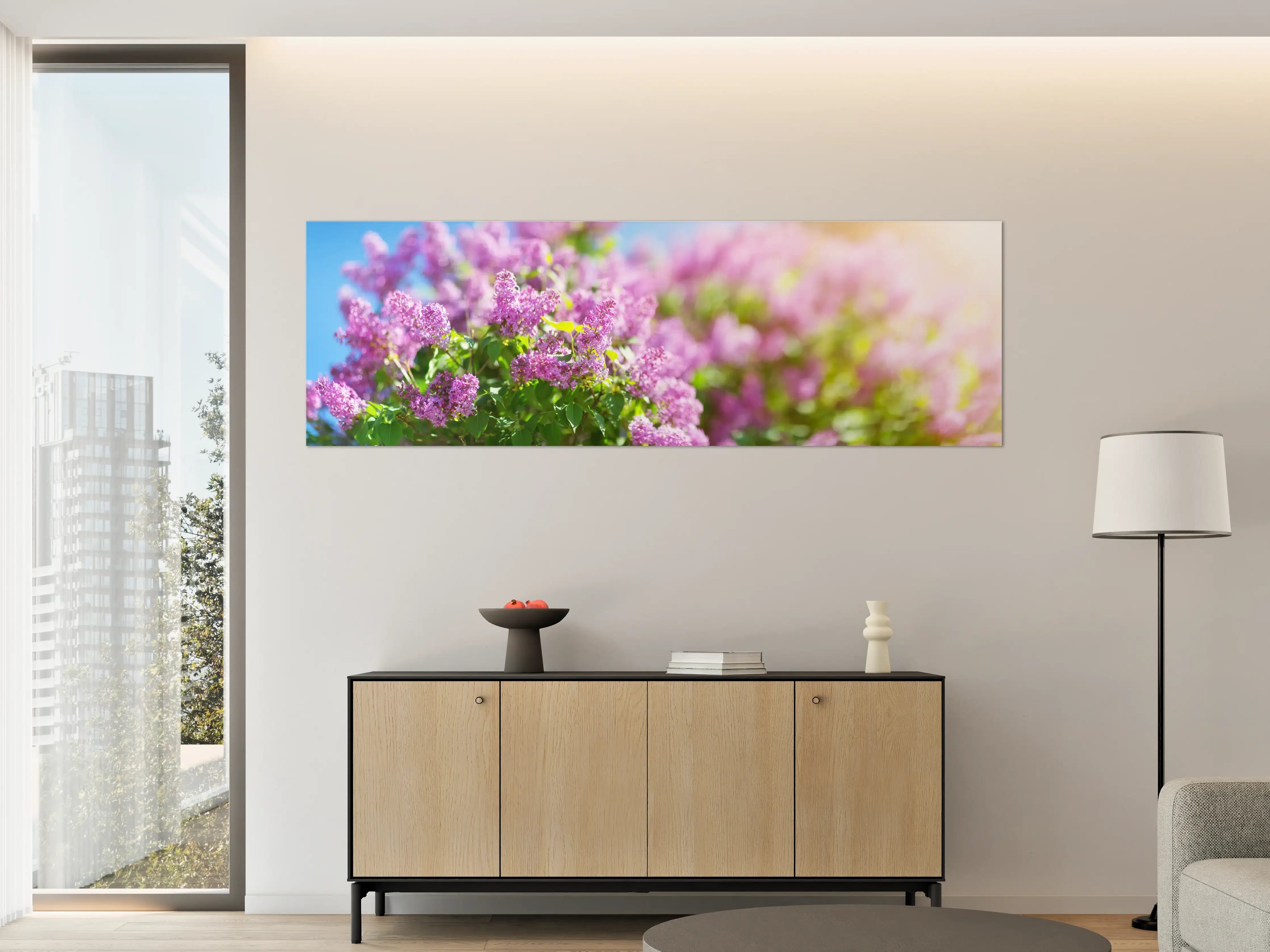 Große Wandbilder - Blumen blühen auf im Frühling