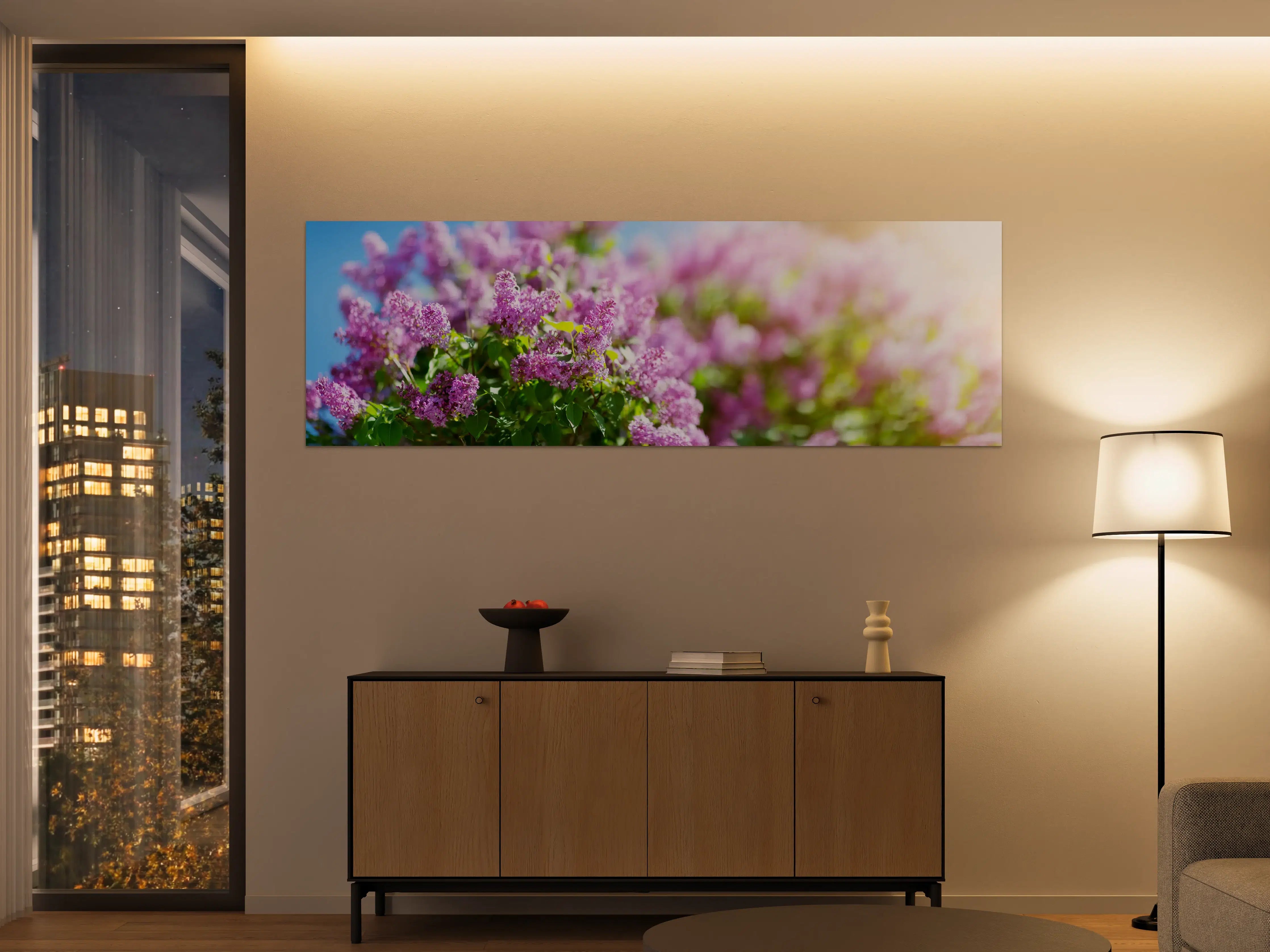 Große Wandbilder - Blumen blühen auf im Frühling