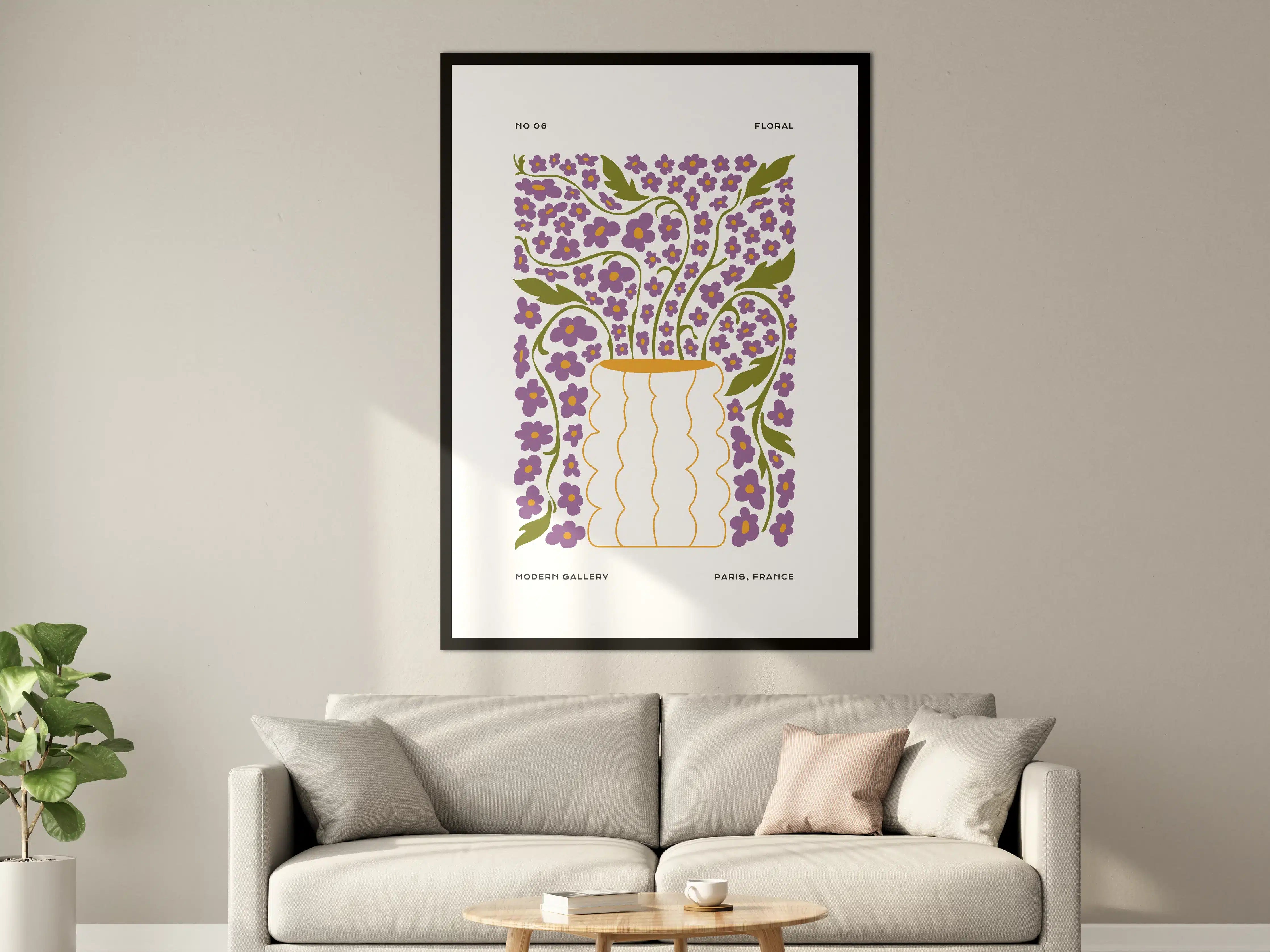 Große Wandbilder - Blumen im stilvollen Design