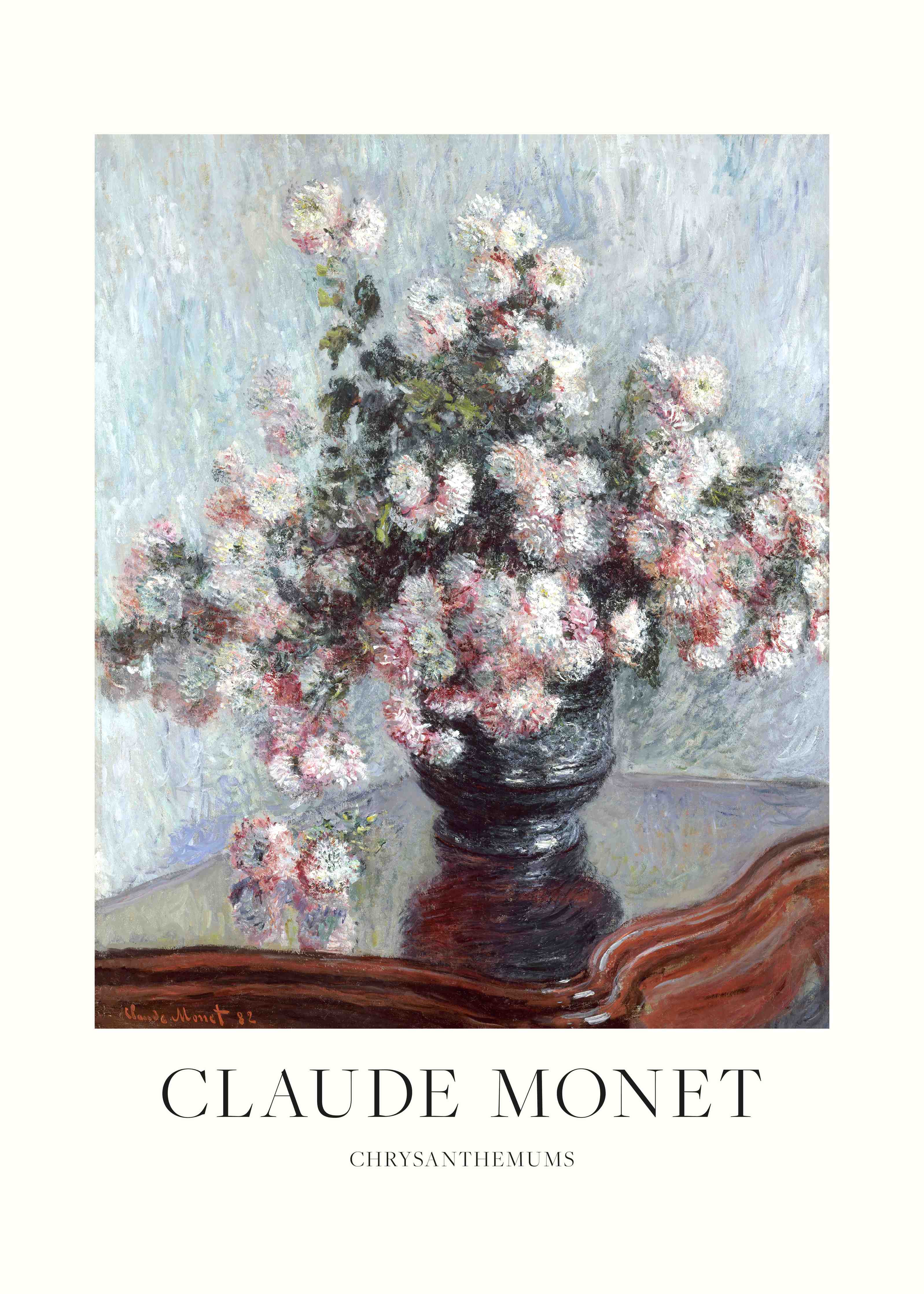 Große Wandbilder-Blumenstillleben in impressionistischem Stil
