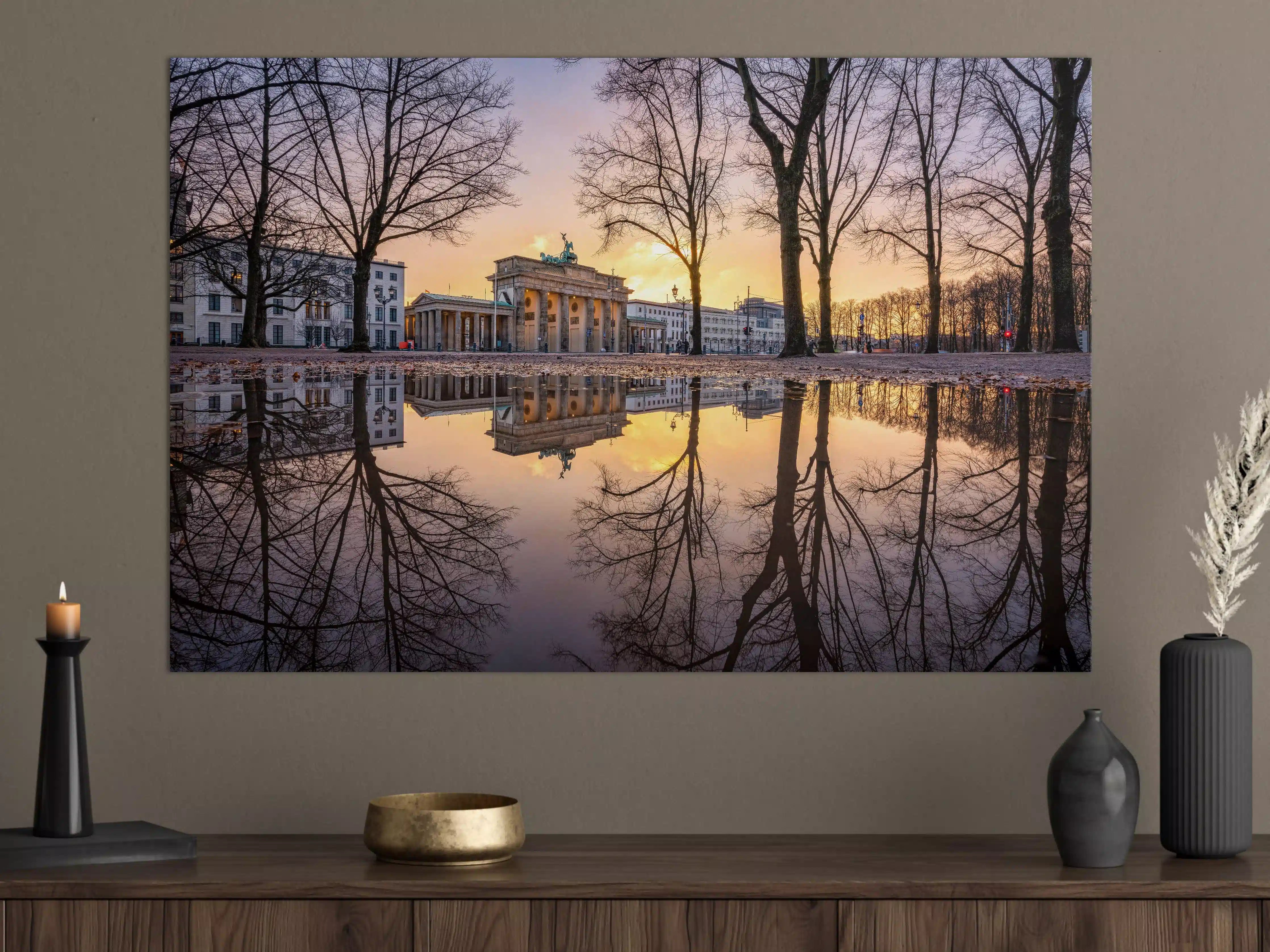Große Wandbilder - Brandenburger Tor im Winter