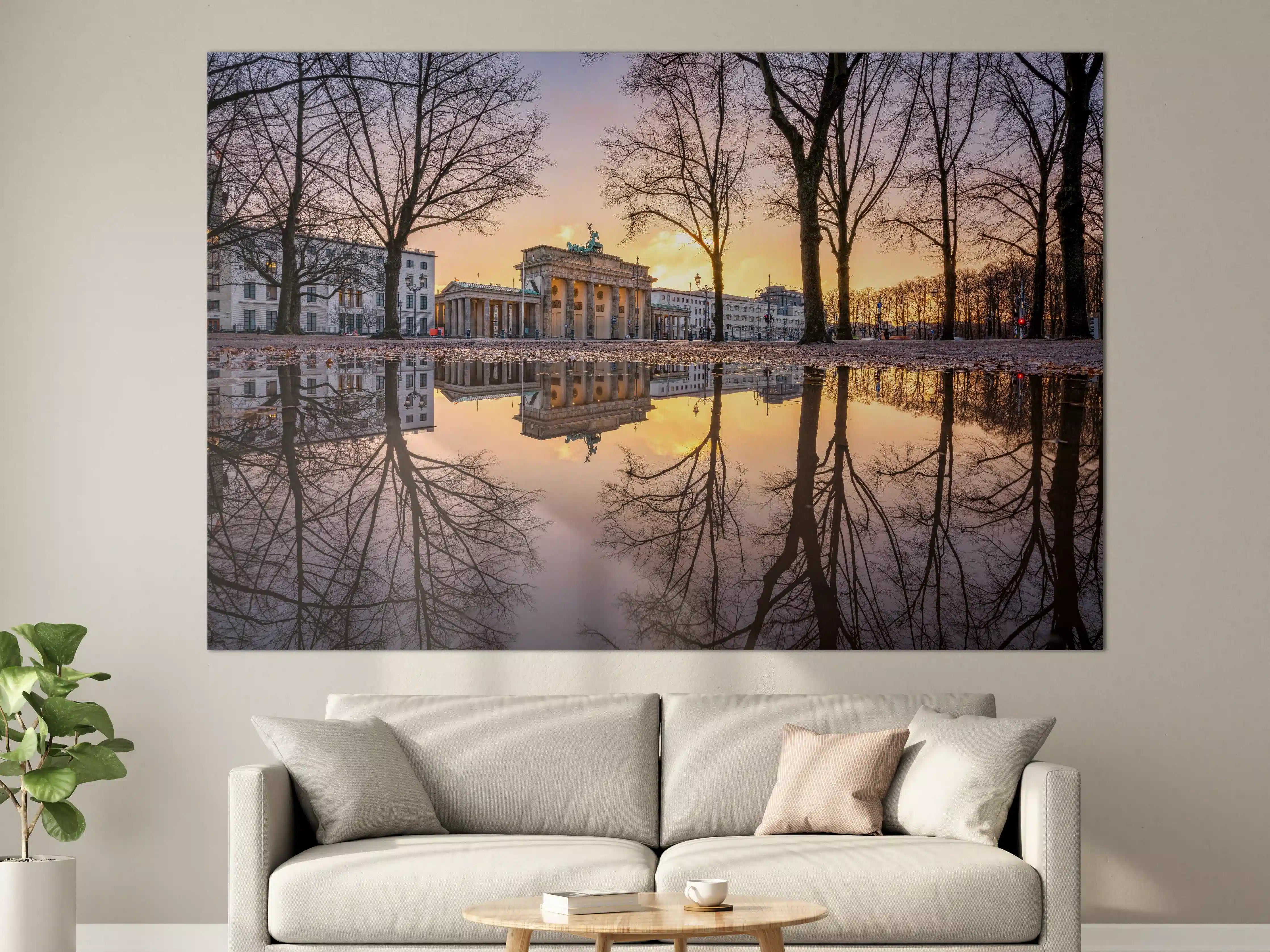 Große Wandbilder - Brandenburger Tor im Winter