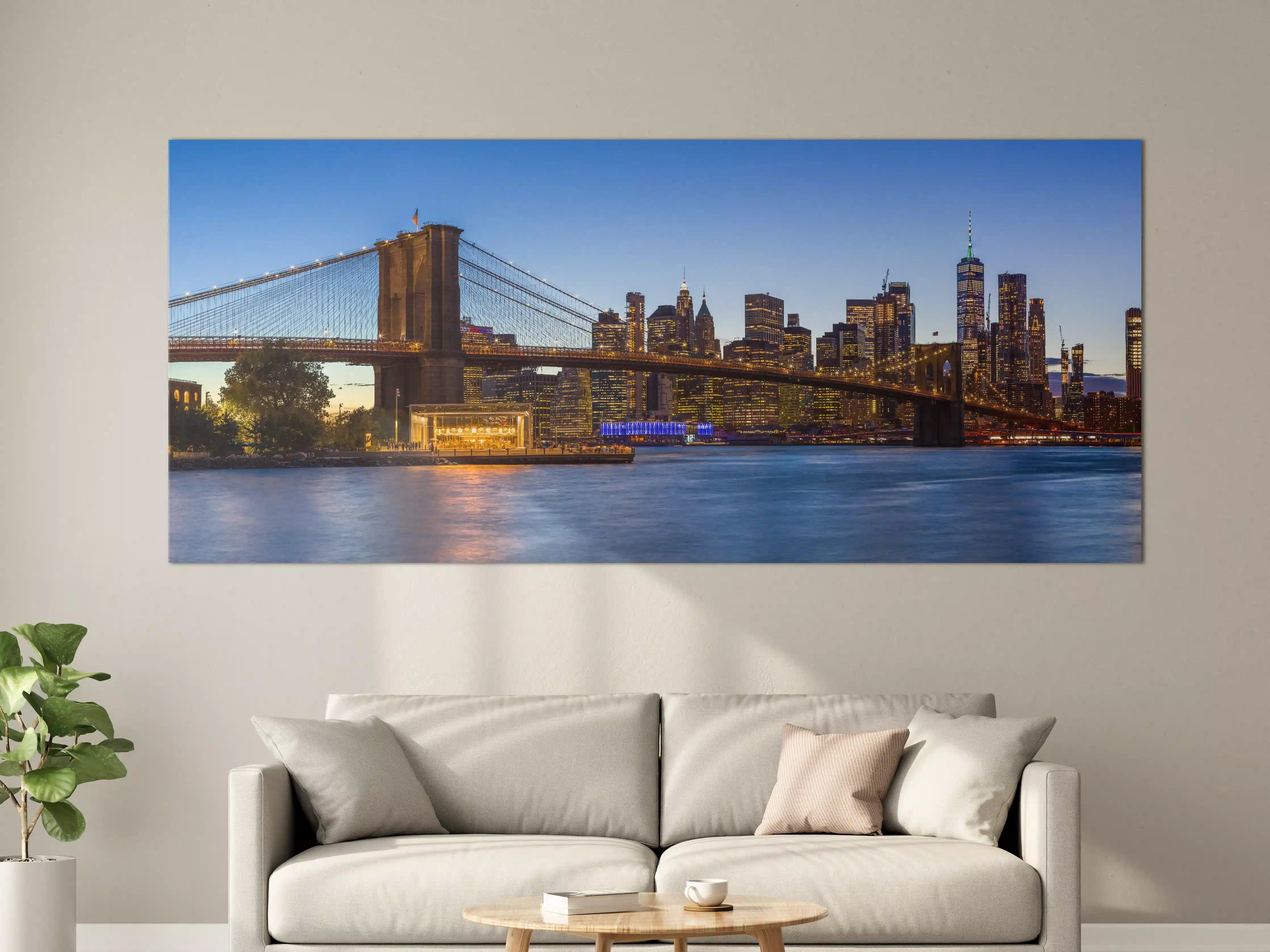 Große Wandbilder - Brooklyn Bridge - New York City