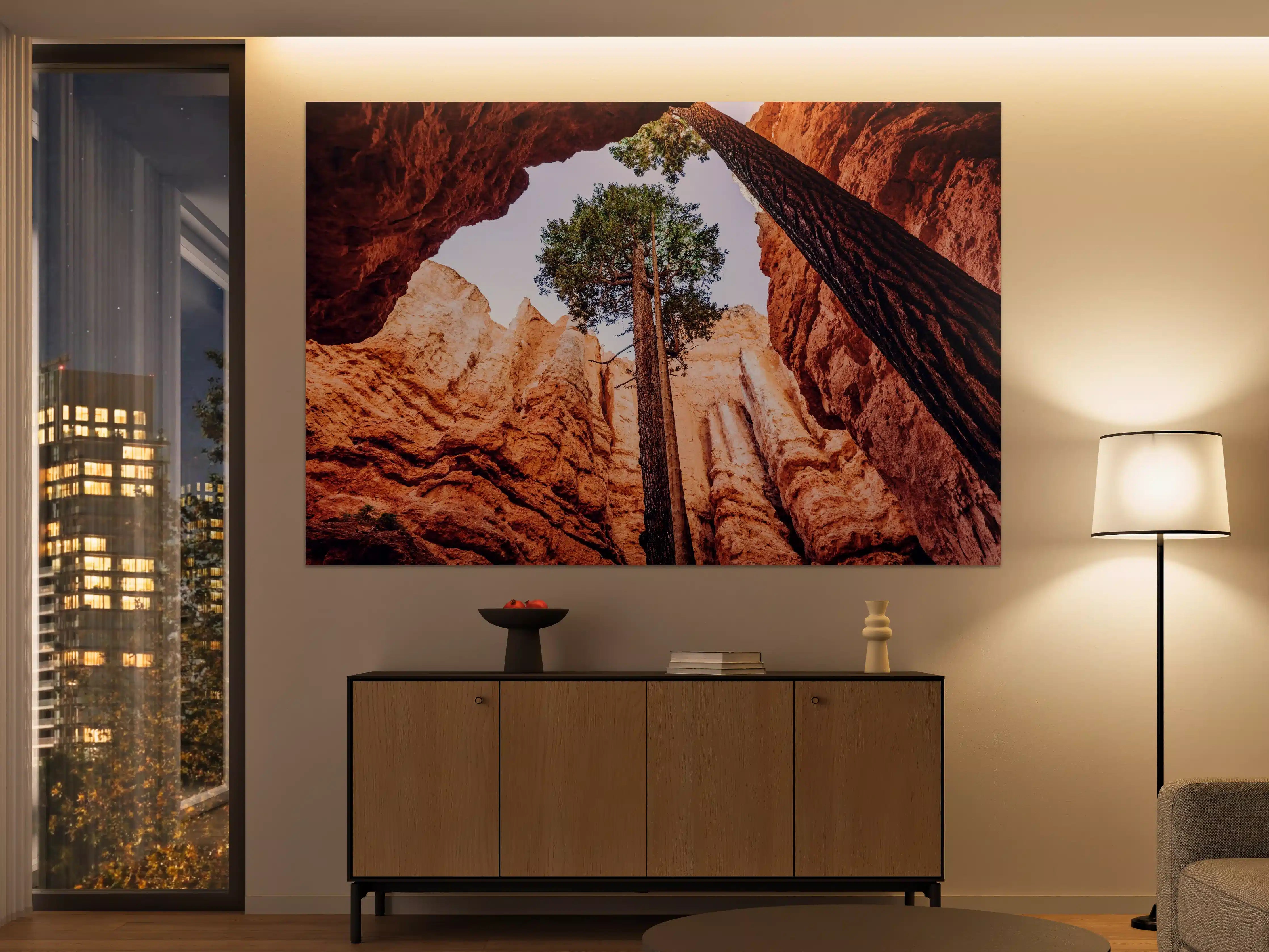 Große Wandbilder - Bryce Canyon Rötliche Felsen