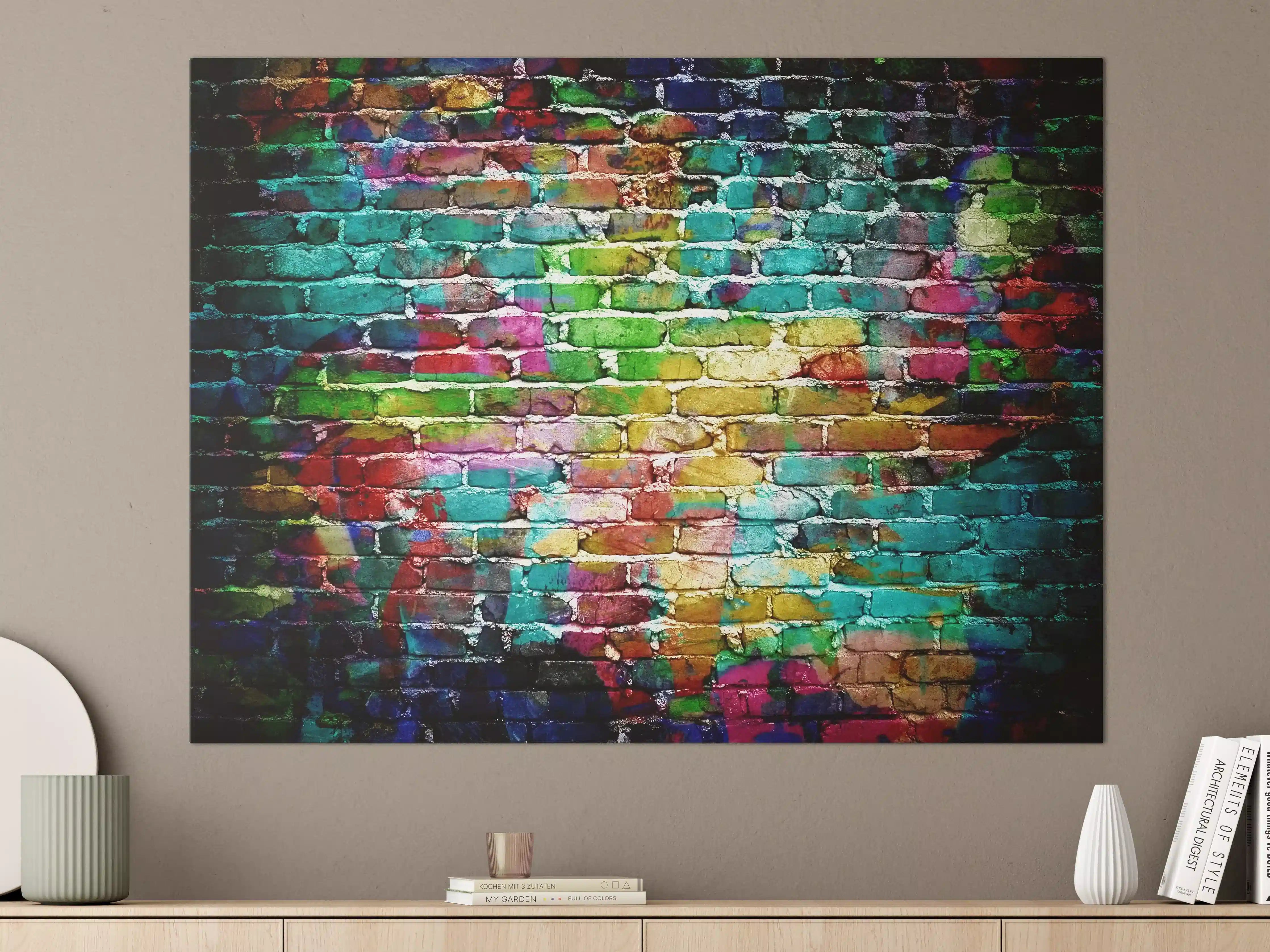 Große Wandbilder - Bunte Street Art Wandgestaltung