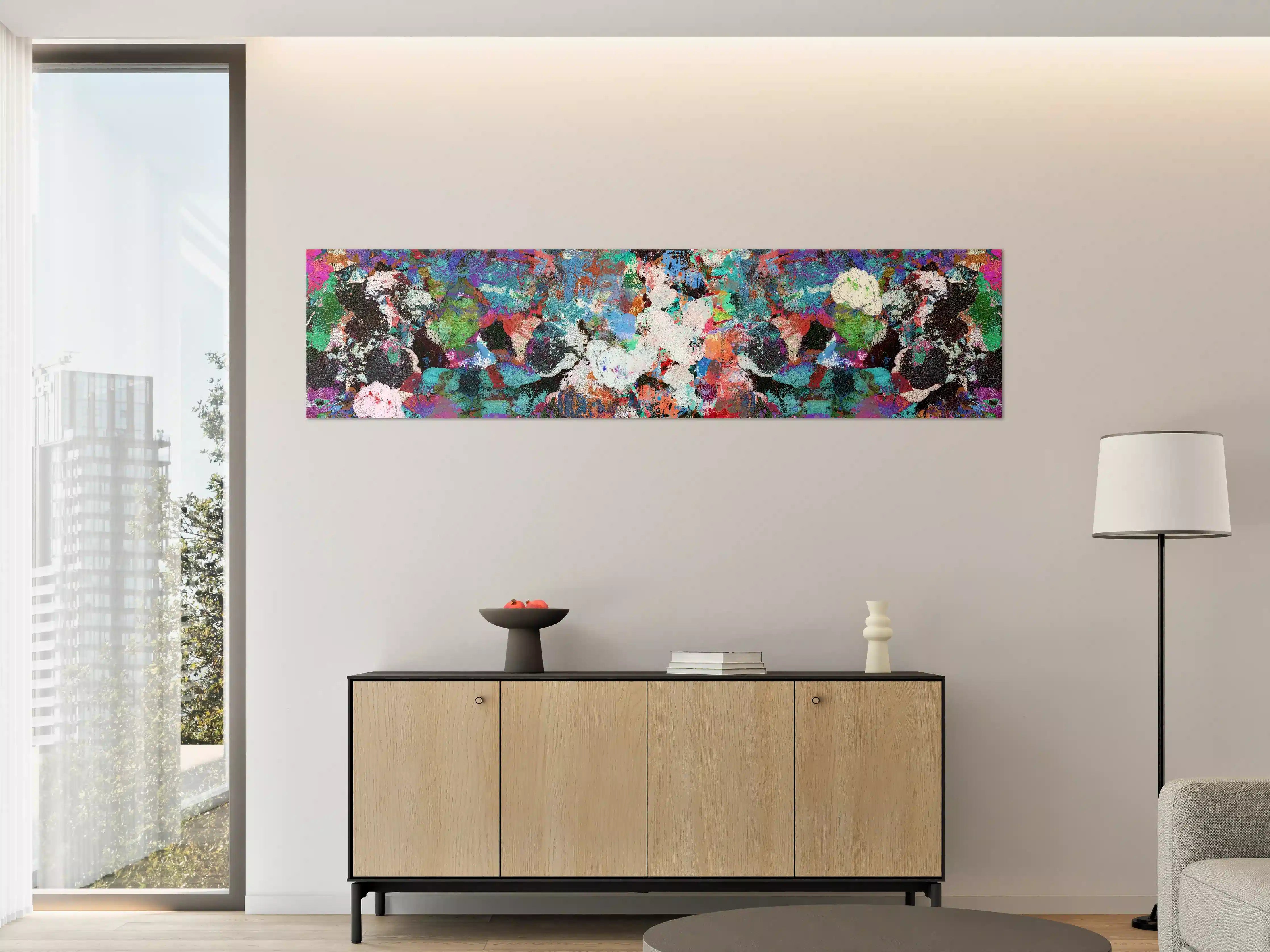 Große Wandbilder - Bunte lebendige Kunst