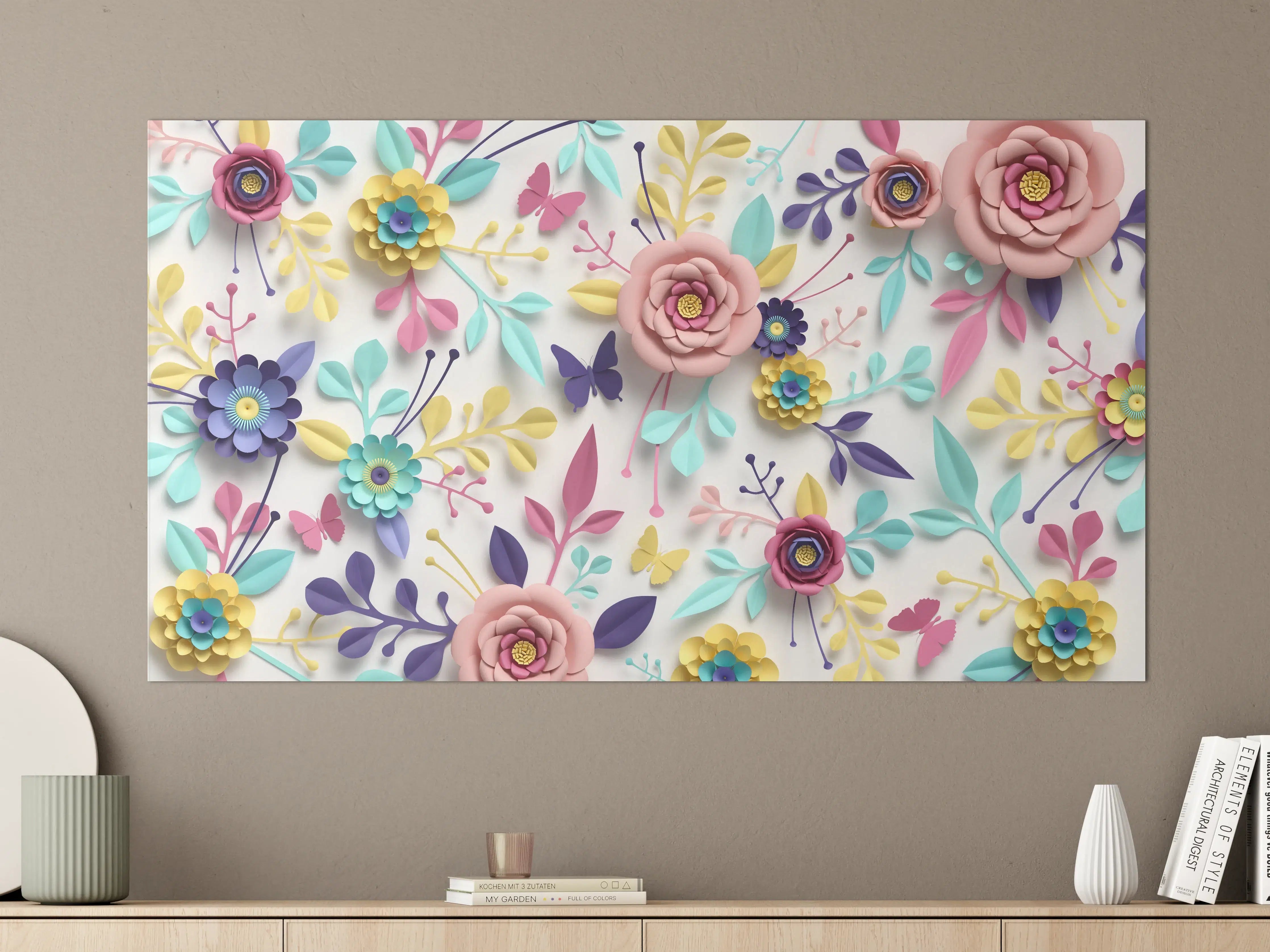 Große Wandbilder - Buntes Design - Textur