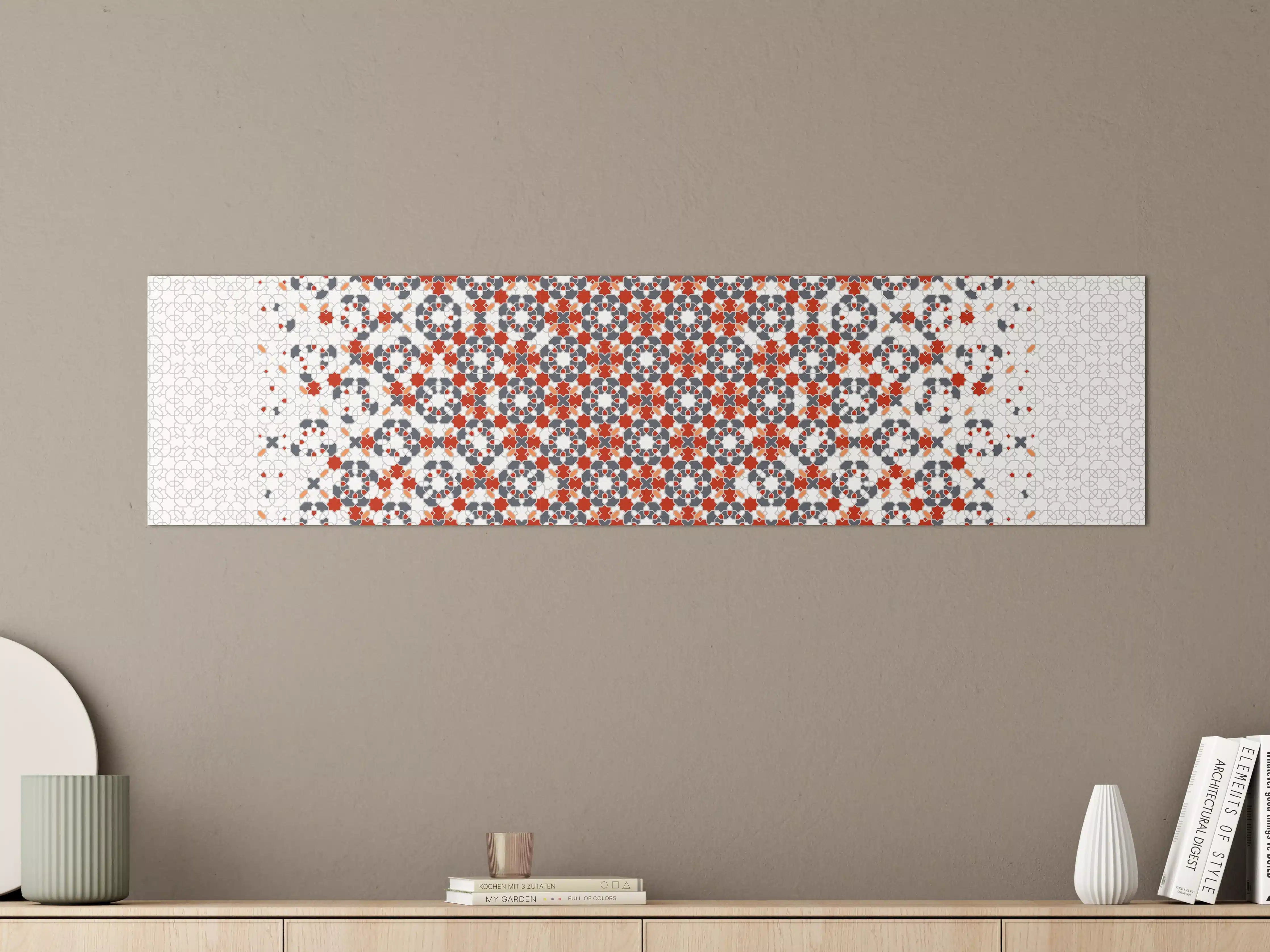 Große Wandbilder - Buntes Geometrie-Muster