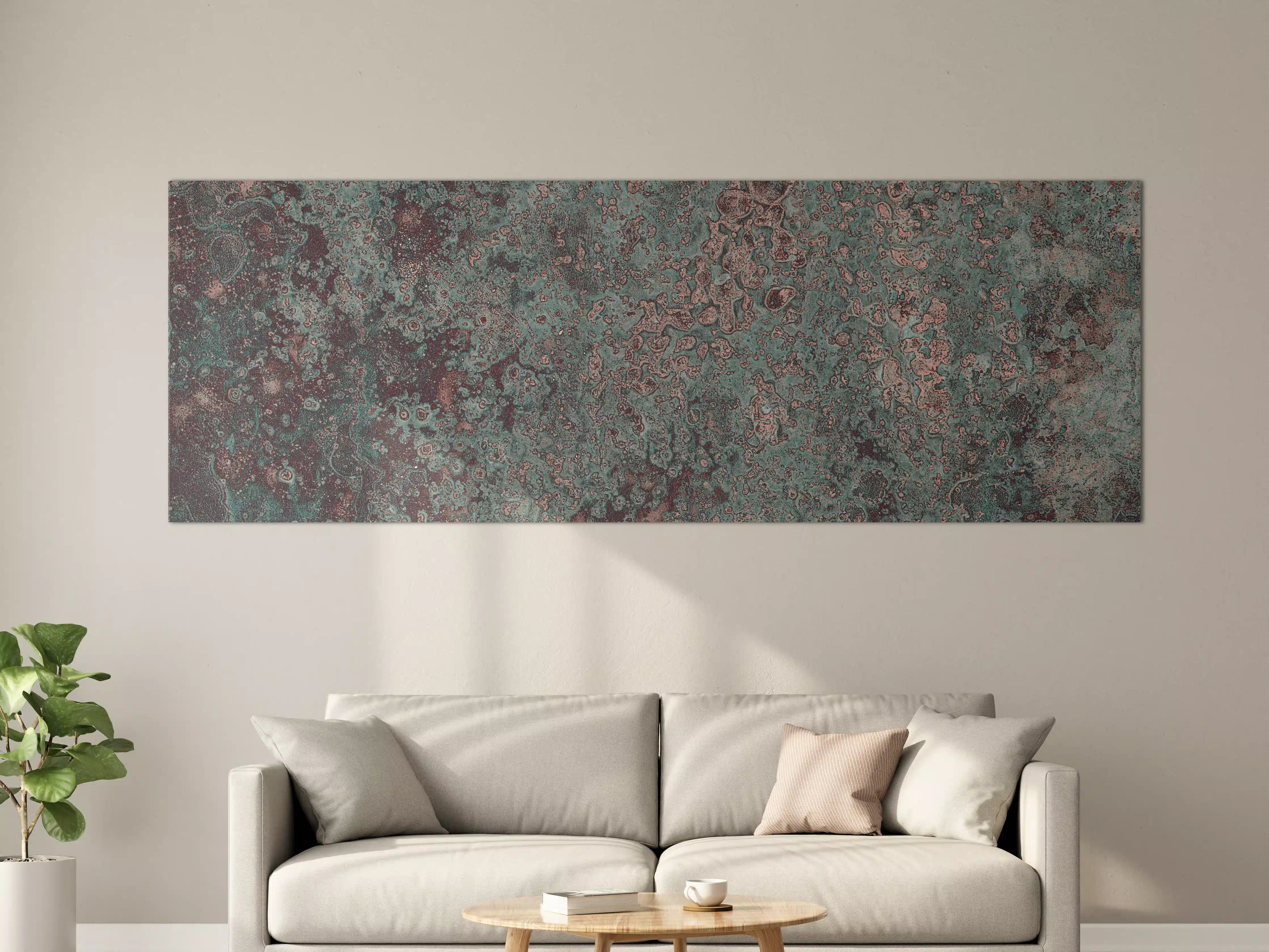Große Wandbilder - Buntes Marmor-Textur Design