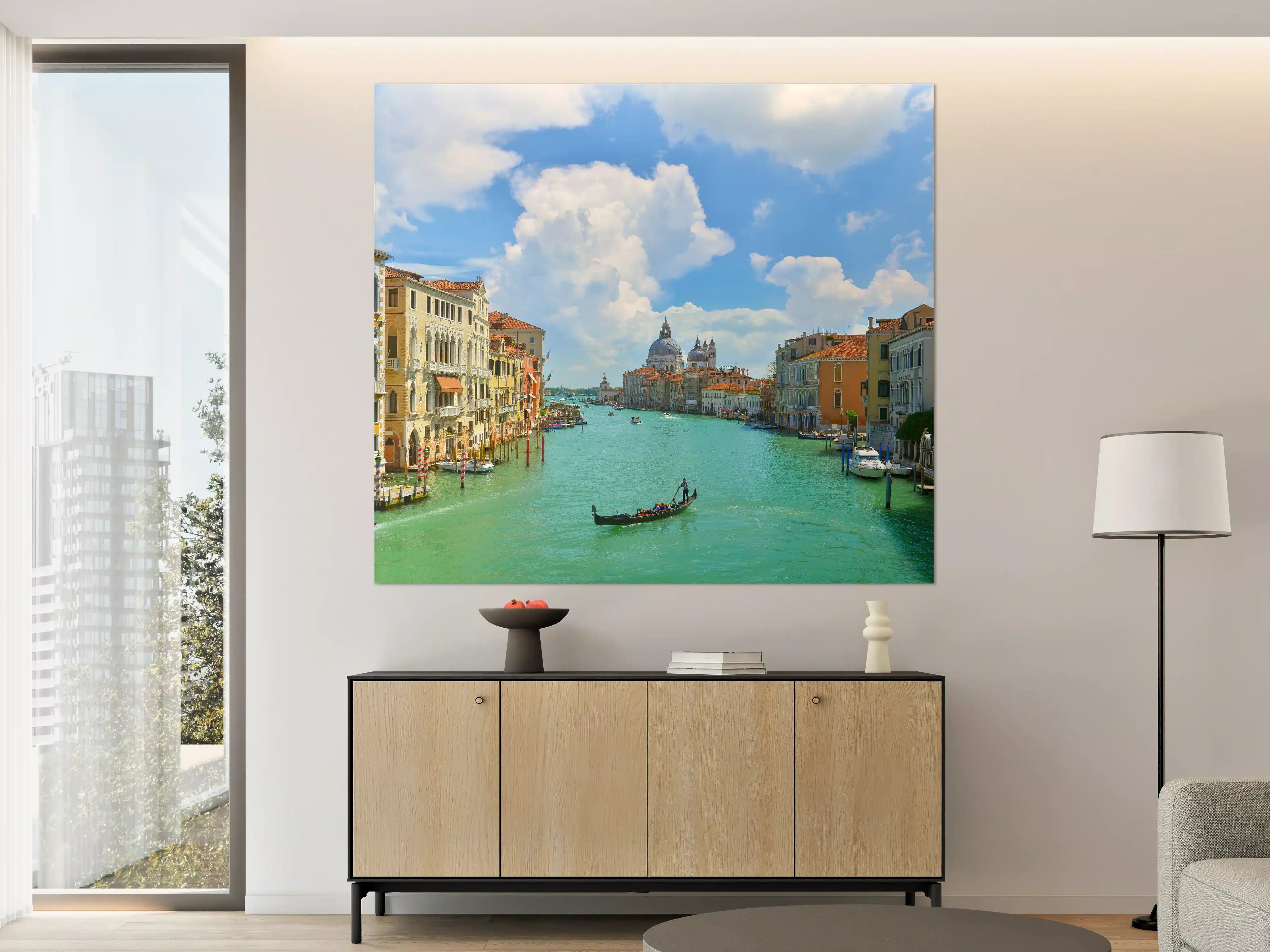 Große Wandbilder - Canal Grande in Venedig bei Tag