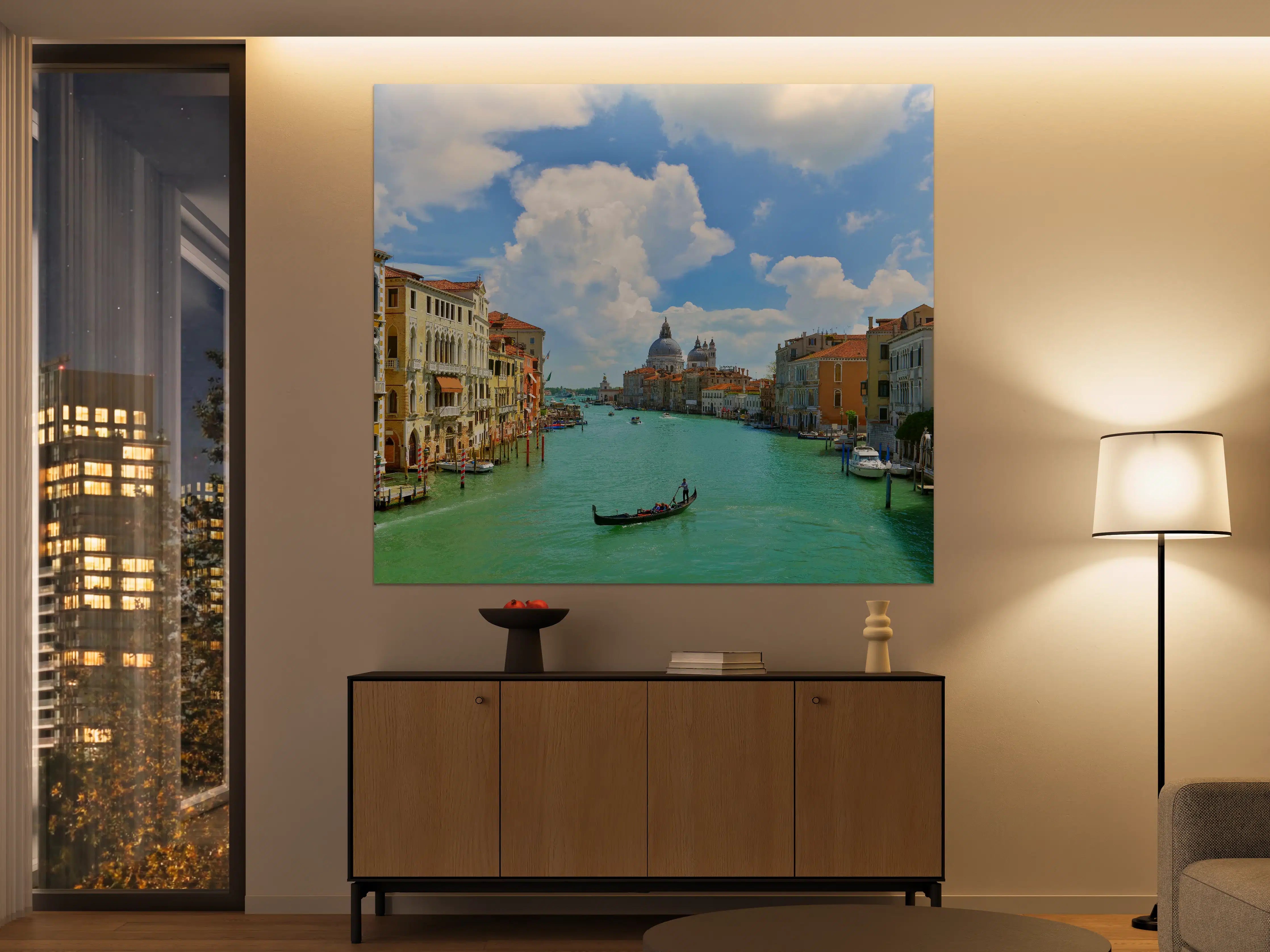 Große Wandbilder - Canal Grande in Venedig bei Tag