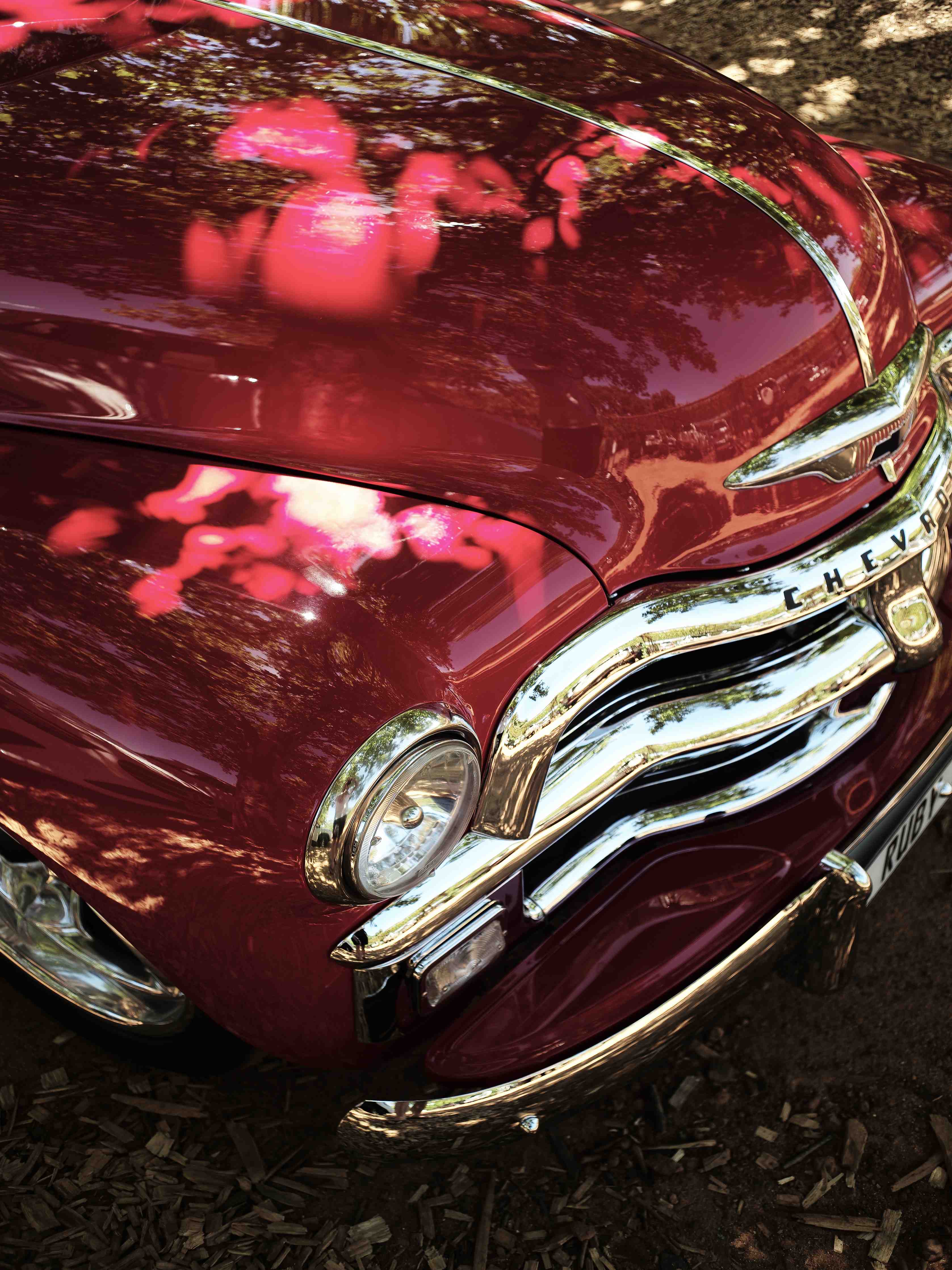 Große Wandbilder-Chevrolet Nahaufnahme