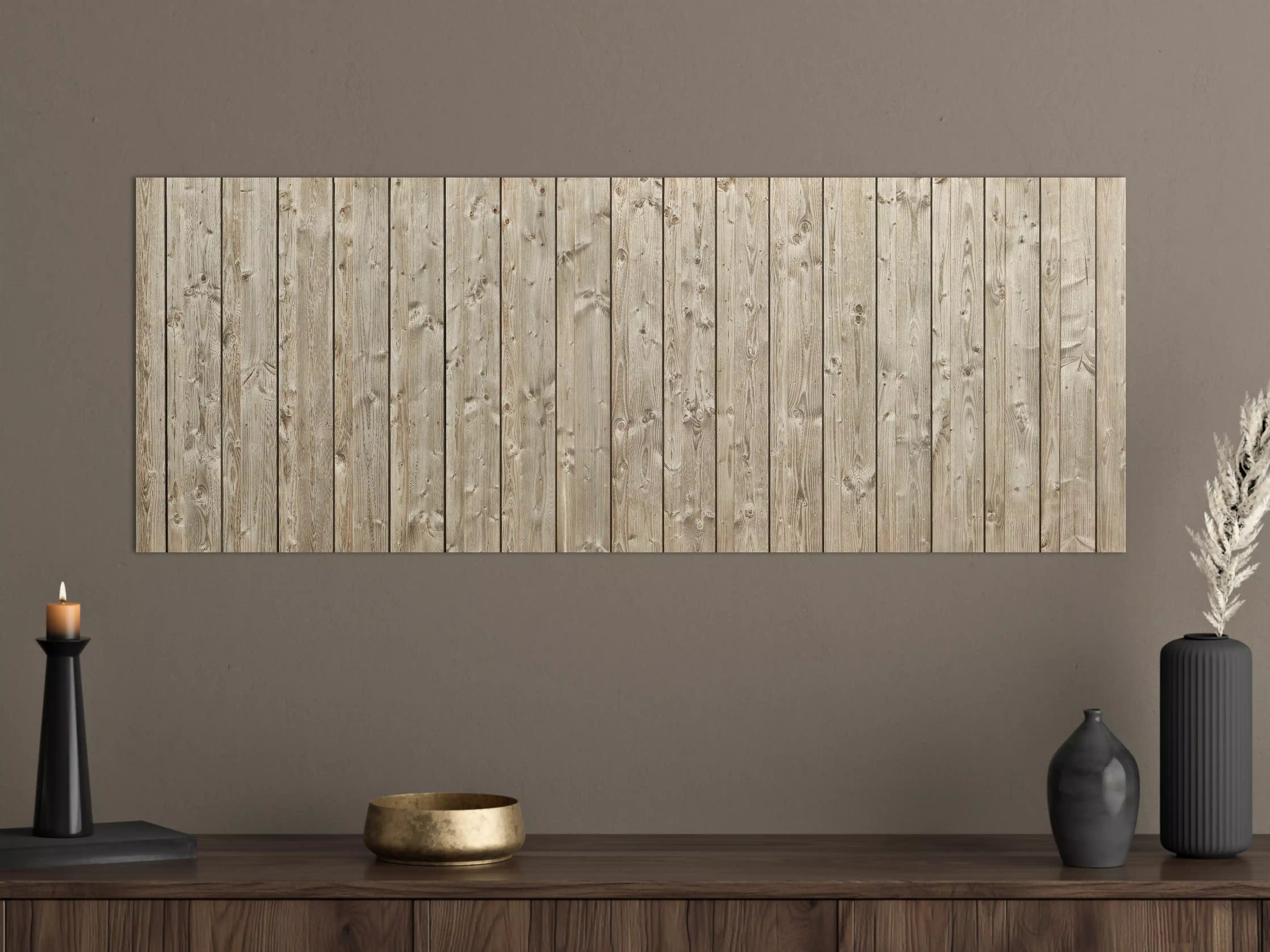 Große Wandbilder - Dekorative Holztextur