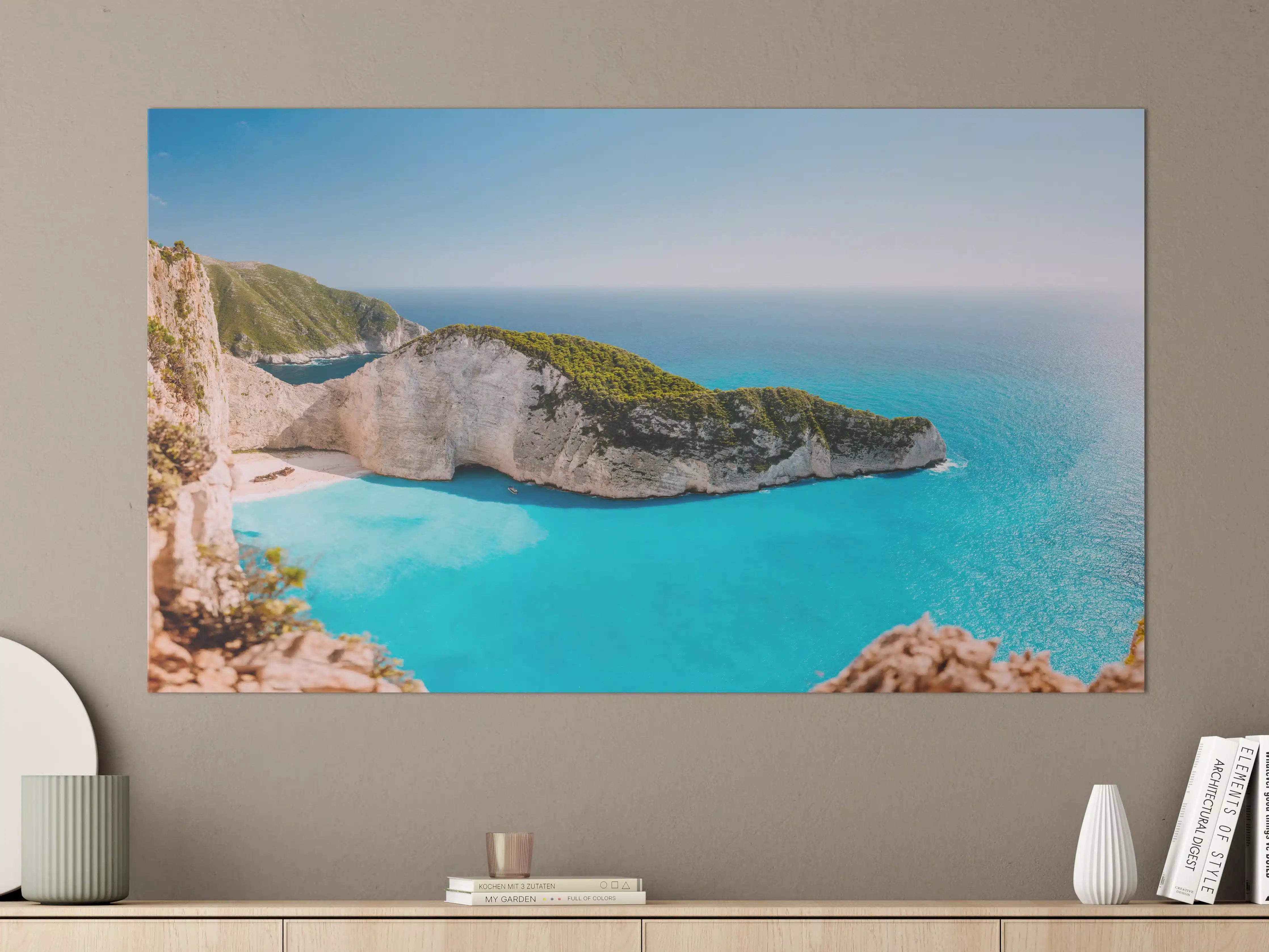 Große Wandbilder - Der Strand von Navagio - Griechenland