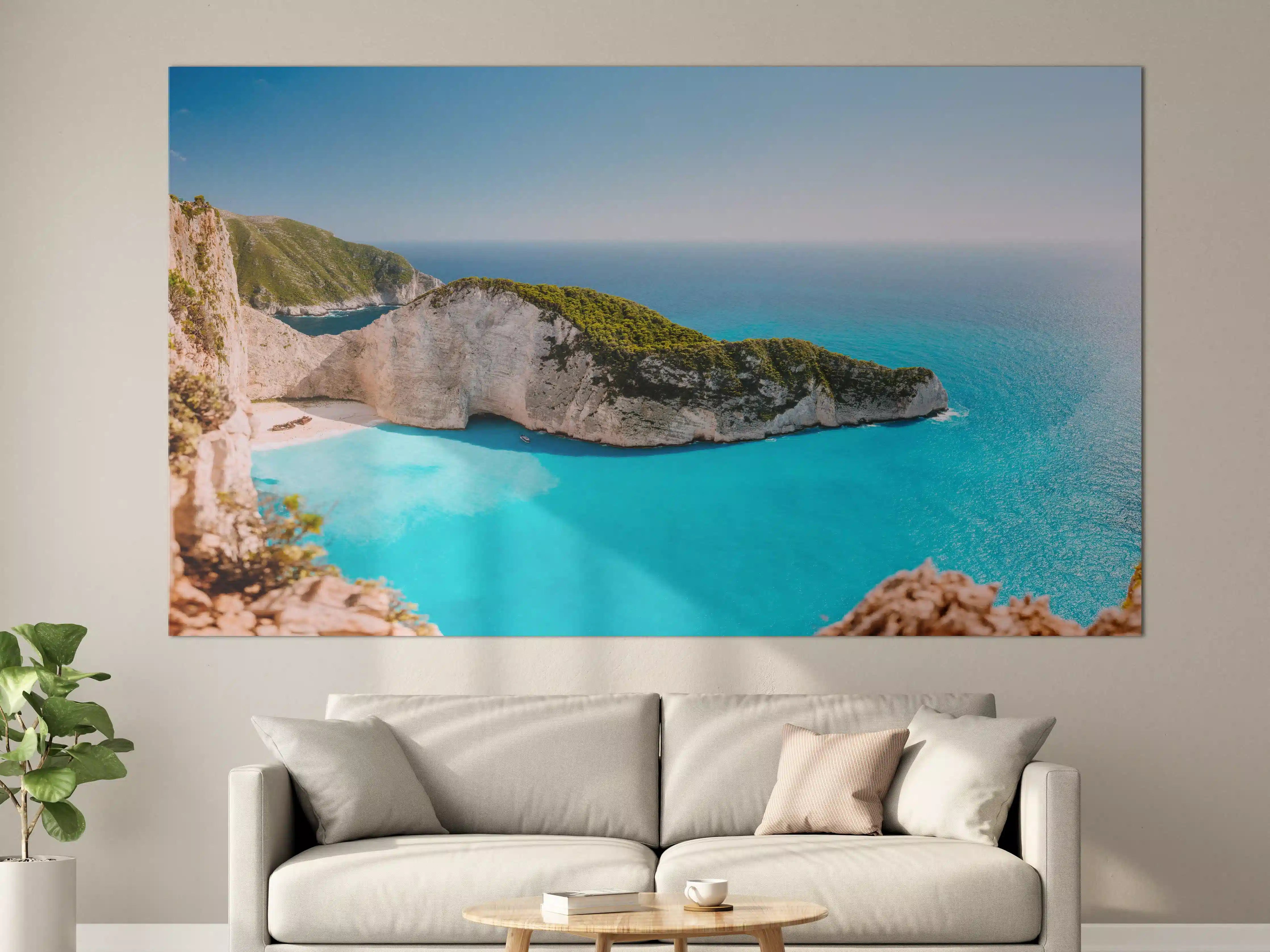 Große Wandbilder - Der Strand von Navagio - Griechenland