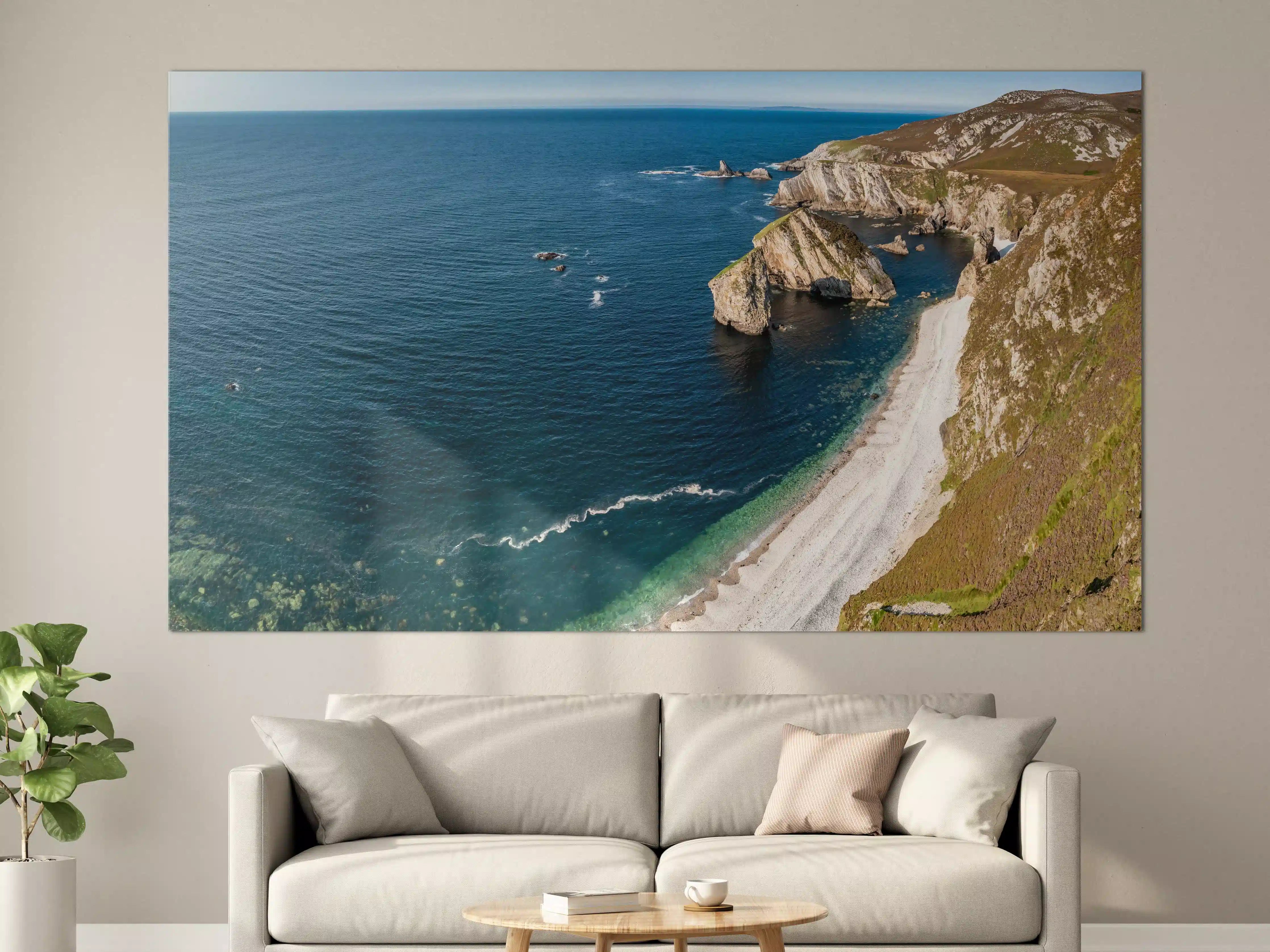 Große Wandbilder - Die Bucht Glenlough