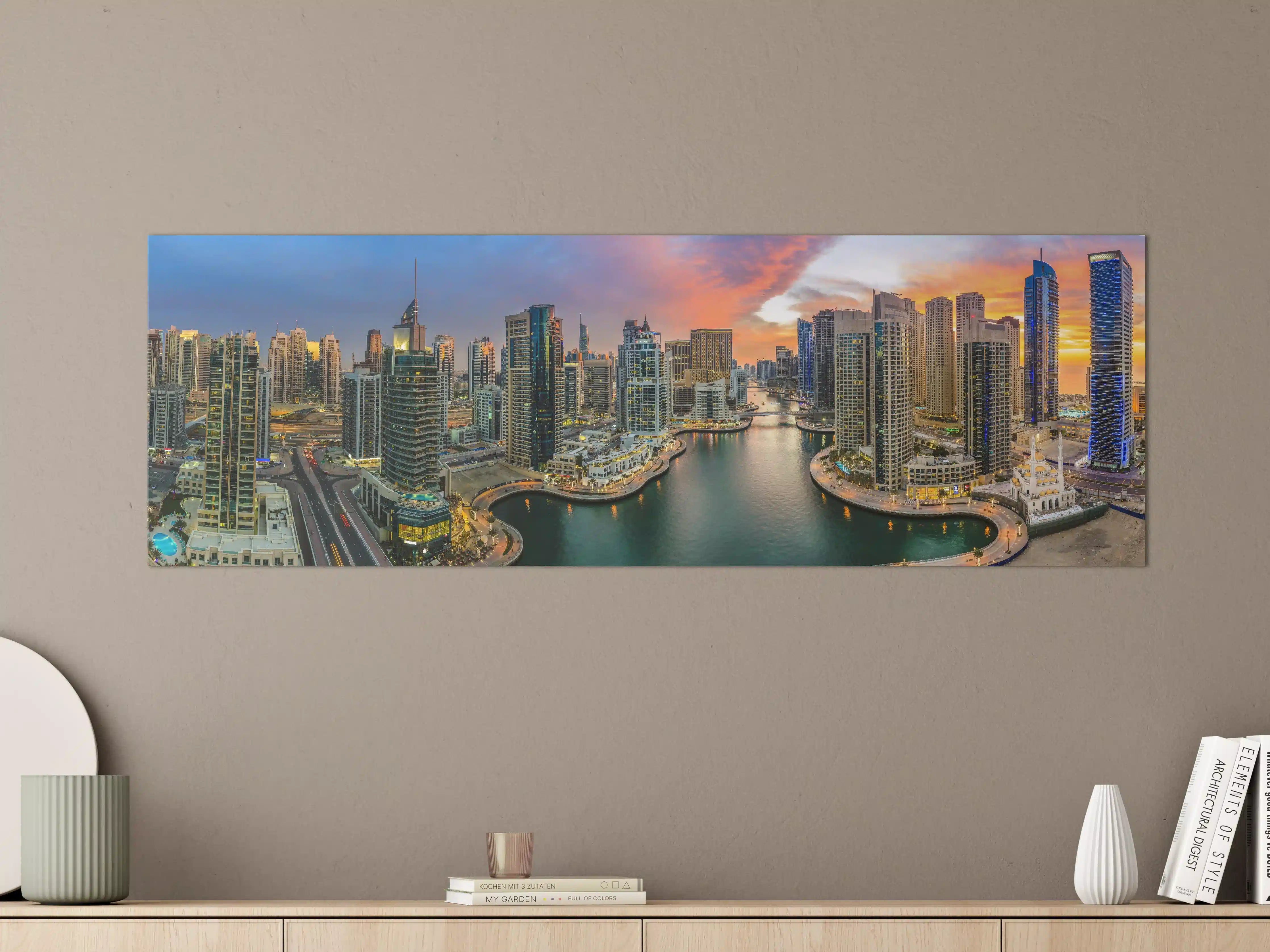 Große Wandbilder - Dubai Yachthafen