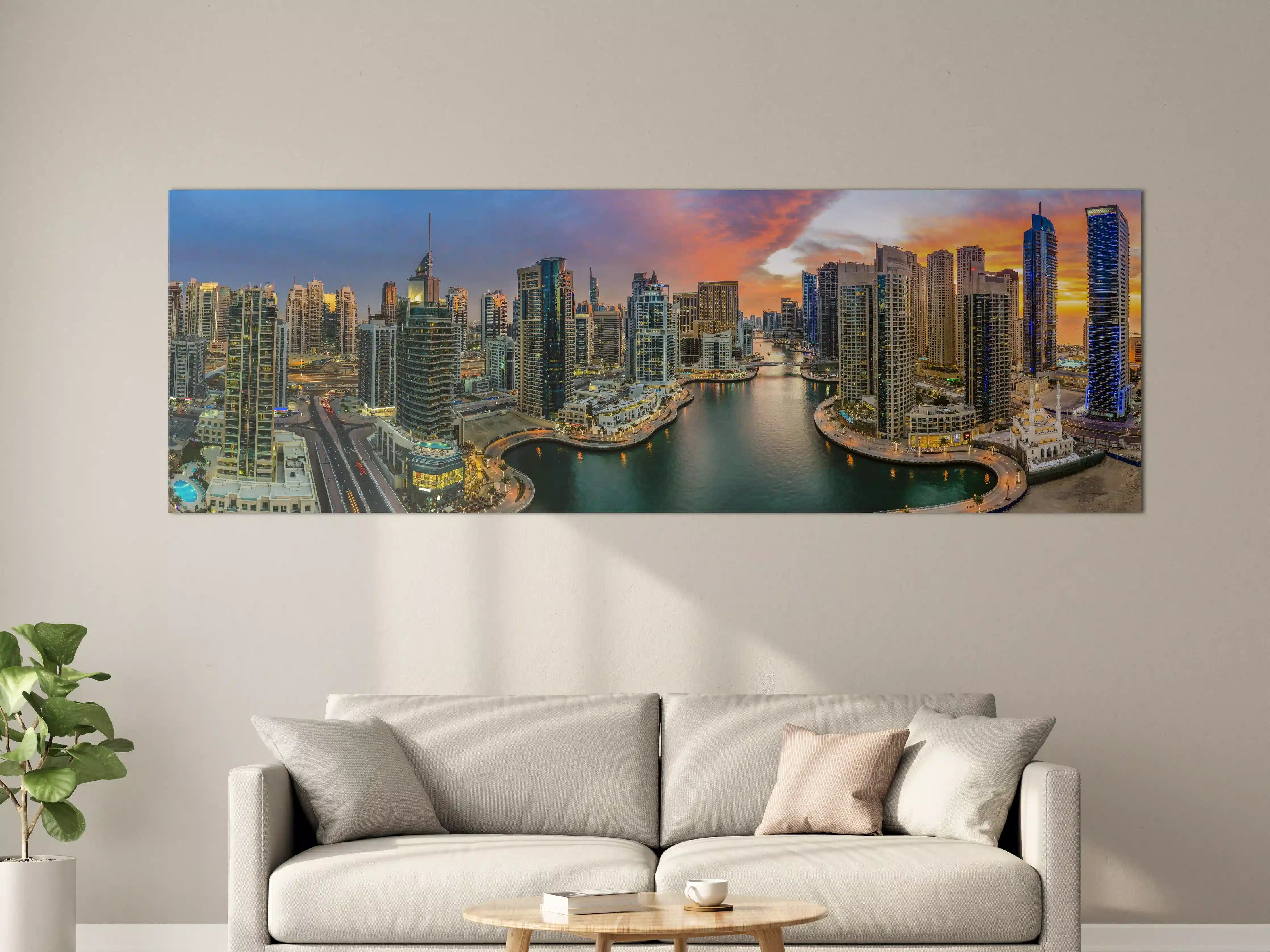 Große Wandbilder - Dubai Yachthafen