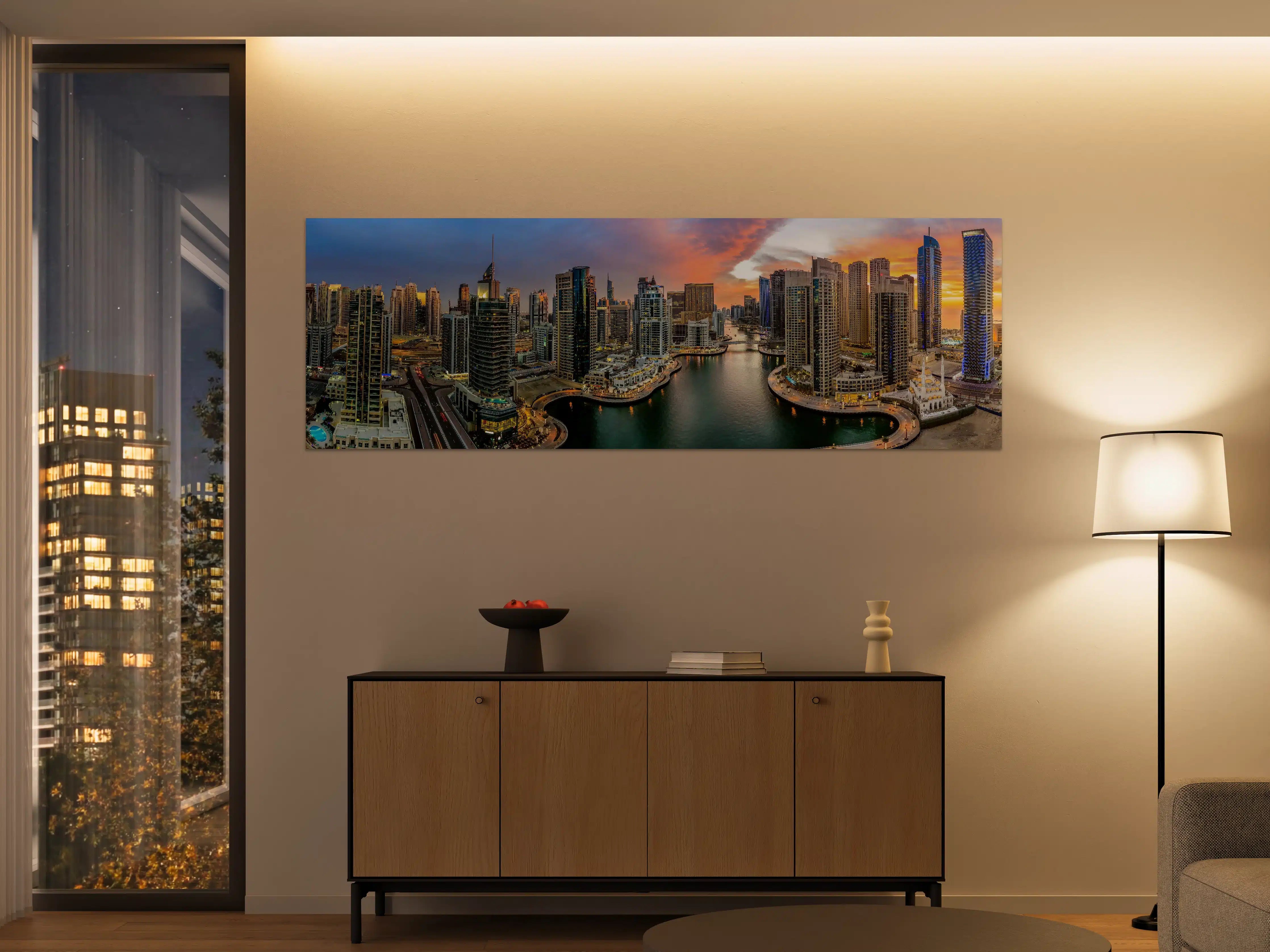 Große Wandbilder - Dubai Yachthafen