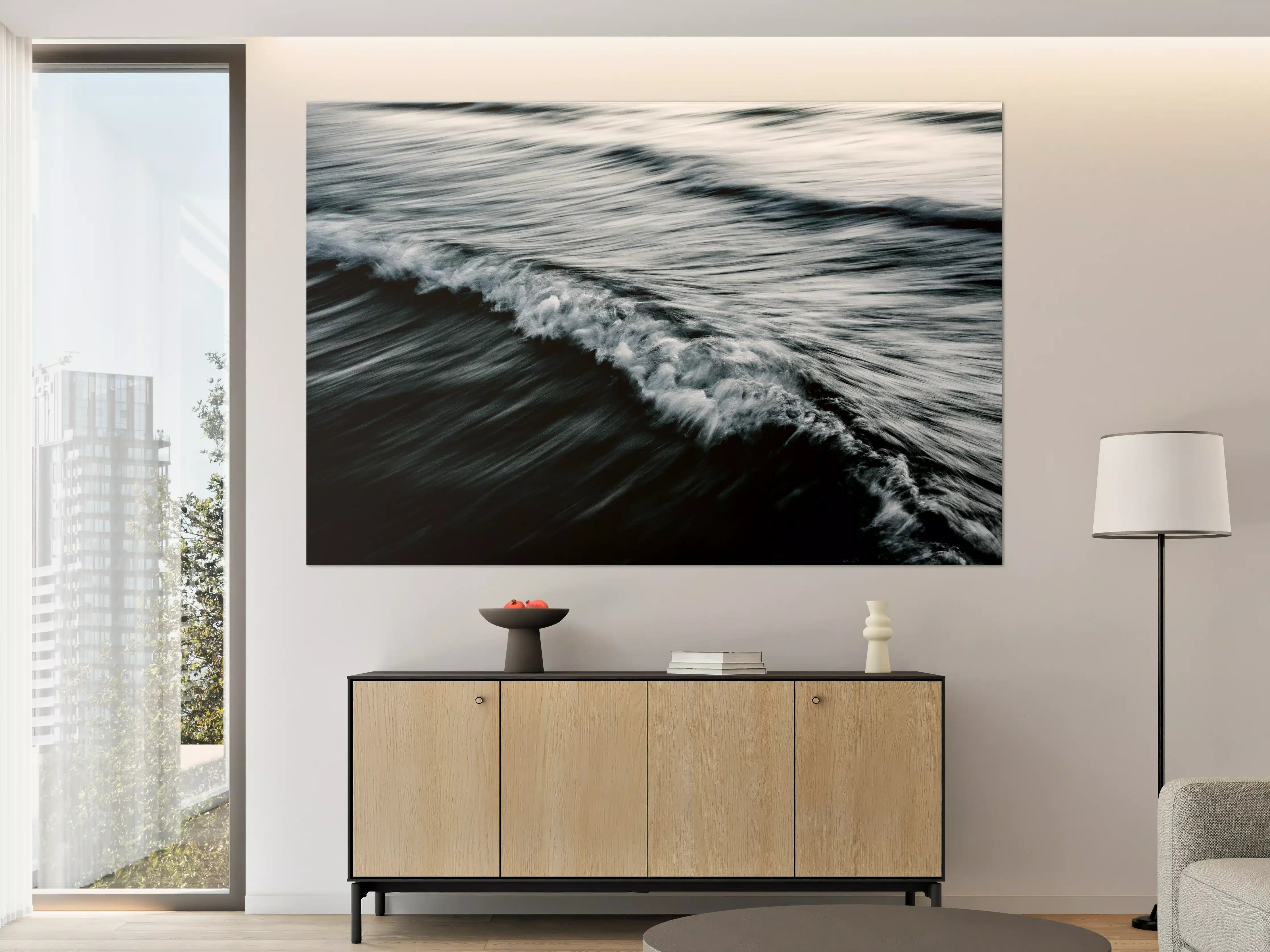Große Wandbilder - Dynamisches Meereswellenbild